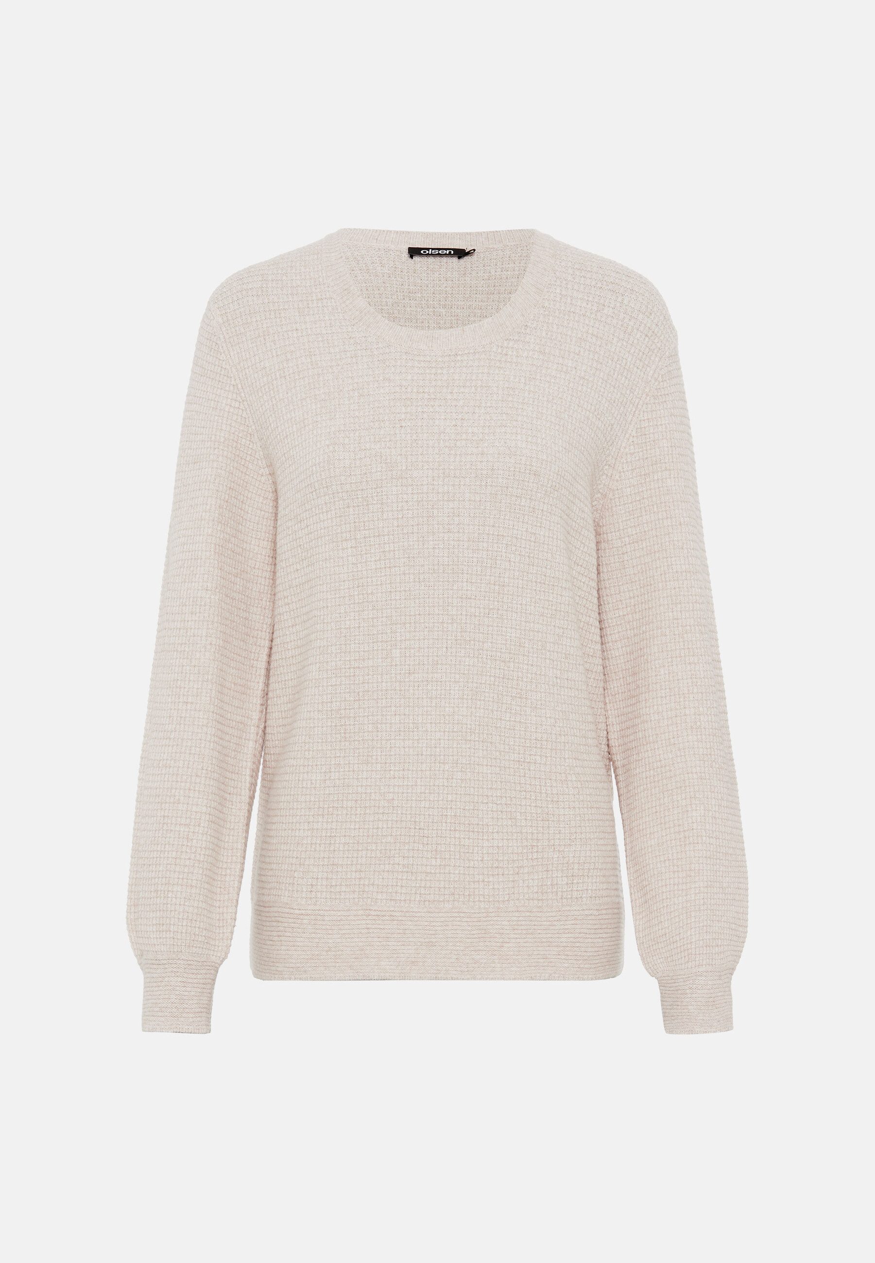 Olsen Strickpullover mit langem Arm