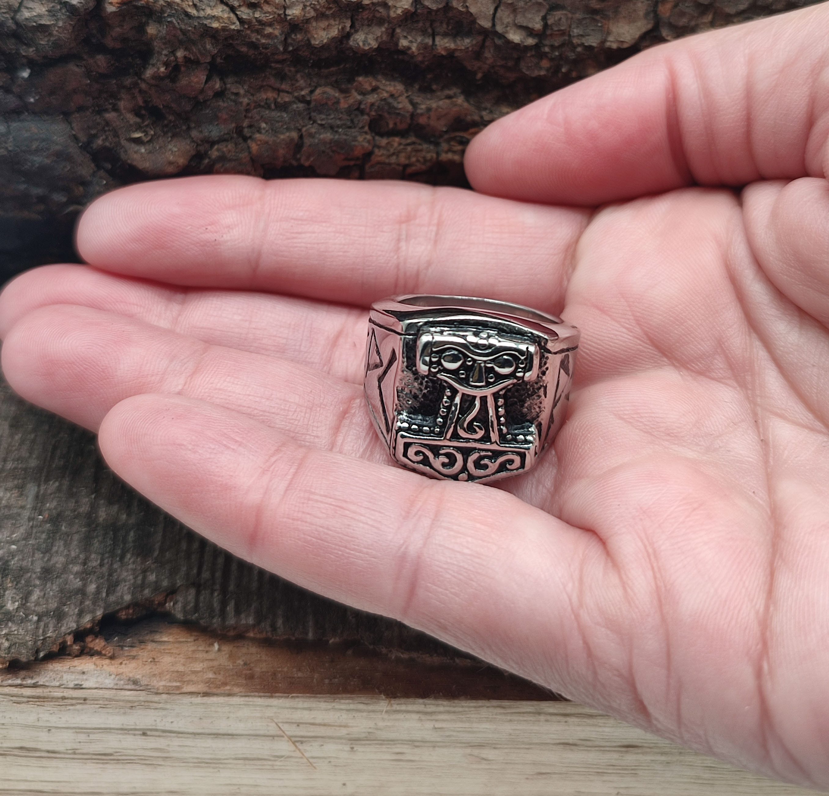 Kiss of Leather Siegelring Ring Fingerring günstig online kaufen