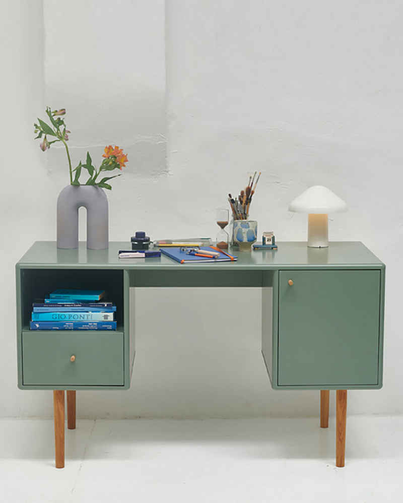 TOM TAILOR HOME Schreibtisch COLOR LIVING Desk - in vier schönen Farben, hochwertig lackierter Schreibtisch - auch als Schminktisch verwendbar