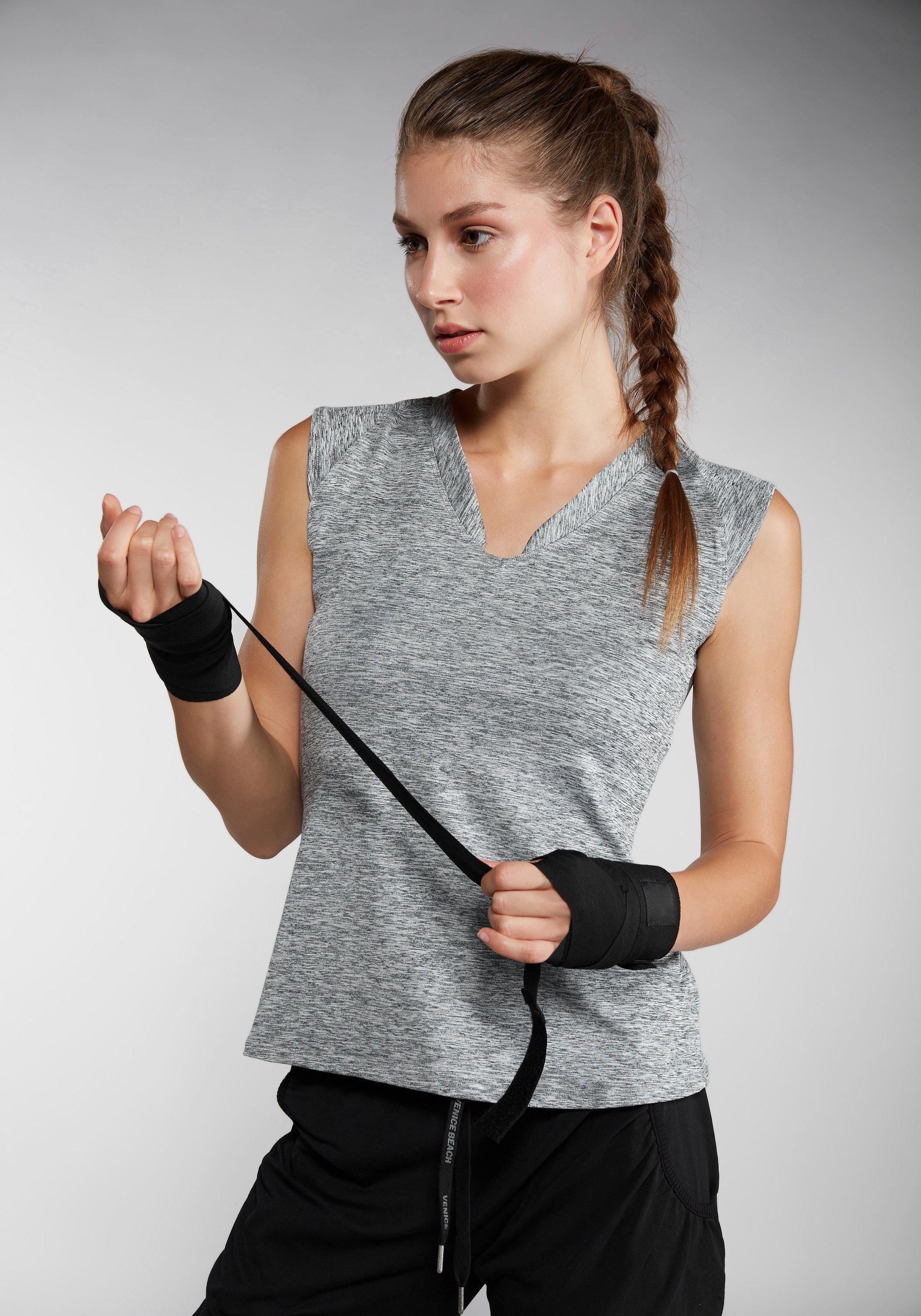 Venice Beach V-Shirt V-Neck Shirt VB ELEAMEE (1-tlg) günstig online kaufen