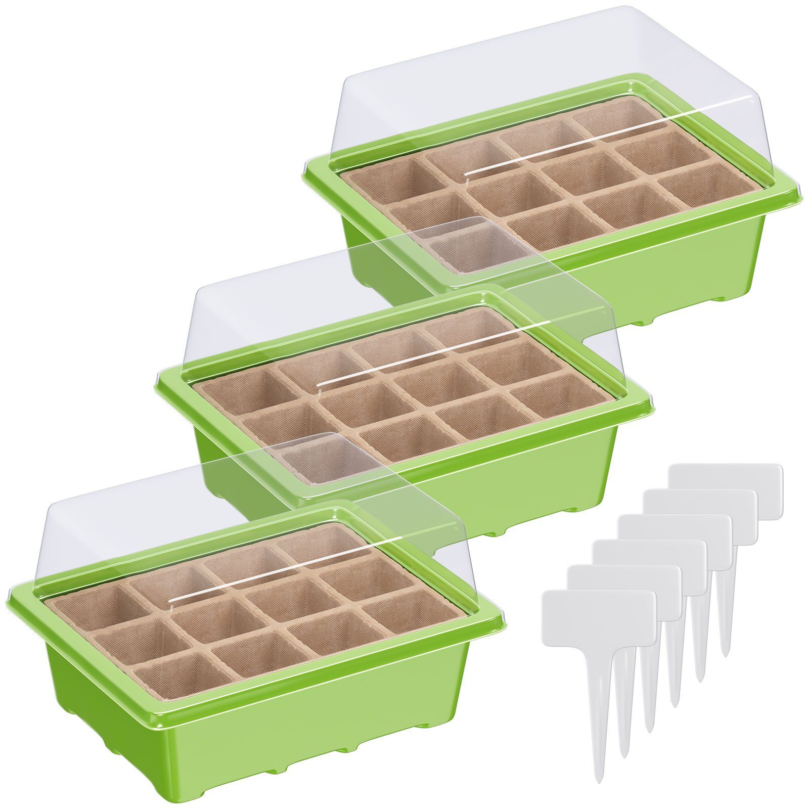 Wellgro Gewächshaus Mini Gewächshaus - für bis zu 36 Pflanzen günstig online kaufen