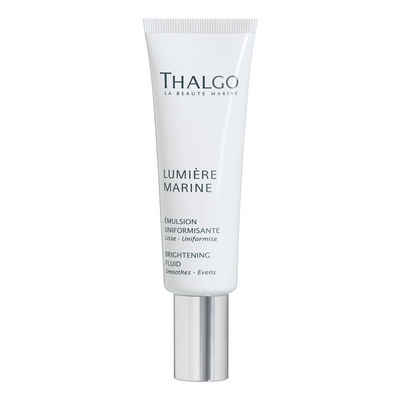 THALGO Gesichtsfluid Lumière Marine Brightening-Fluid hellt Altersflecken auf, 50ml