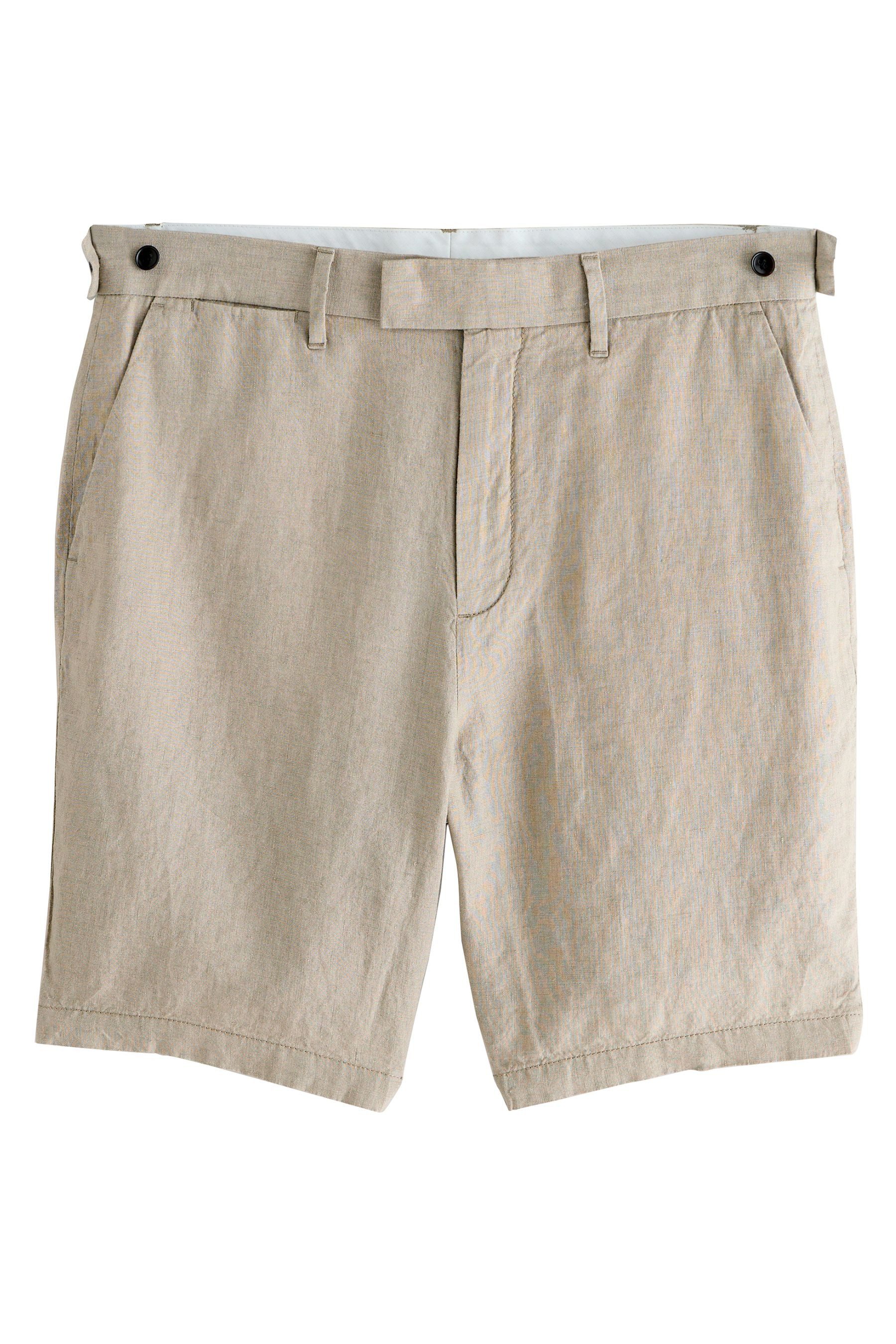 Next Chinoshorts Chinohose aus 100 % Leinen günstig online kaufen