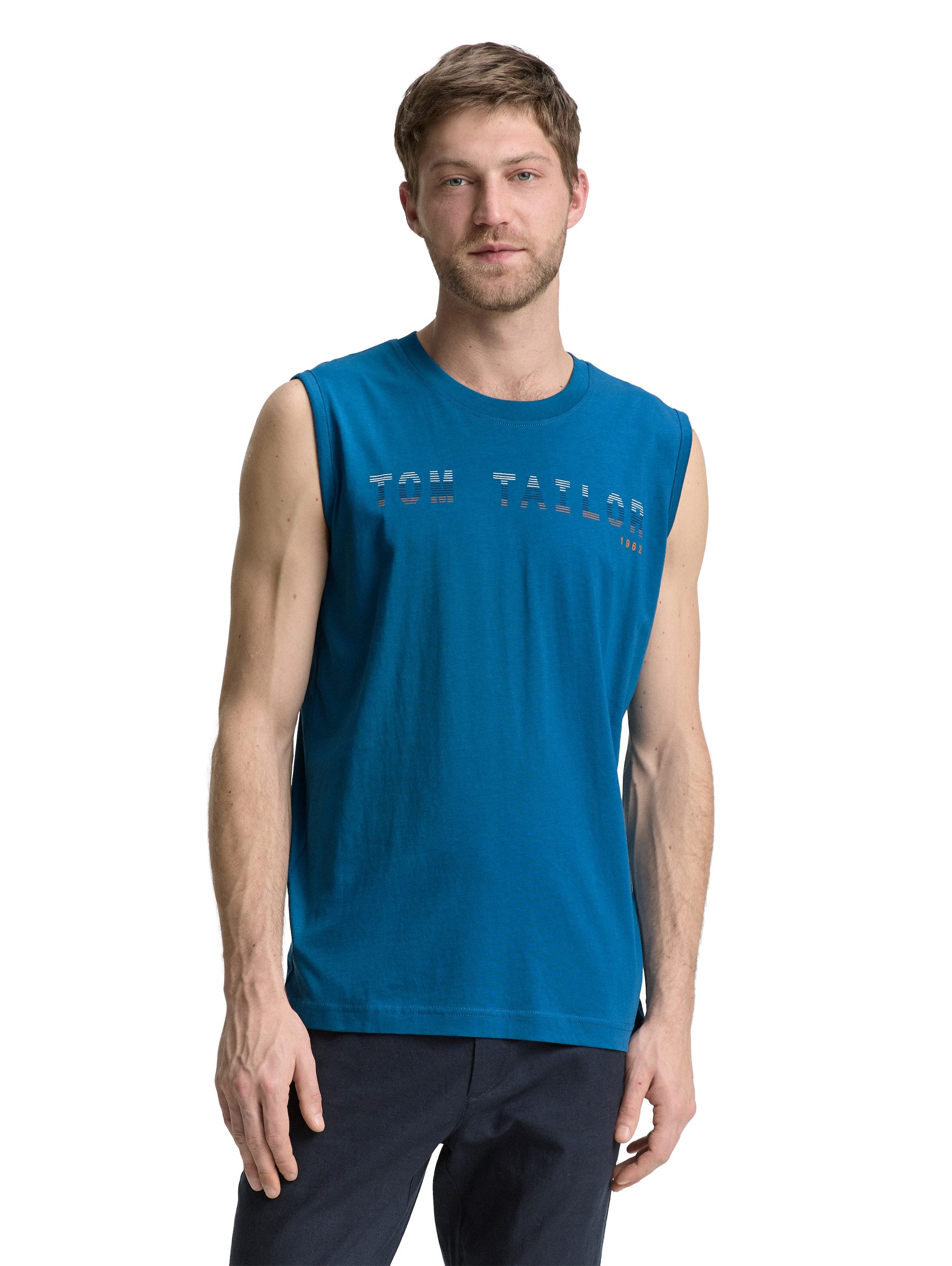 TOM TAILOR T-Shirt mit Logo-Print günstig online kaufen
