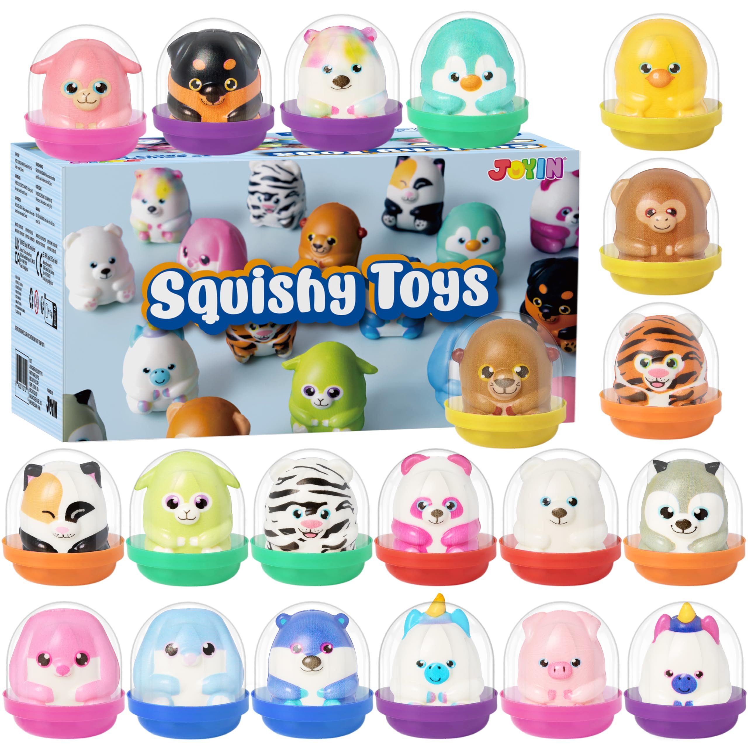JOYIN Spielfigur JOYIN 20 Squishies, Anti-Stress, Fidget-Spielzeug, Geschenke, (20-tlg)