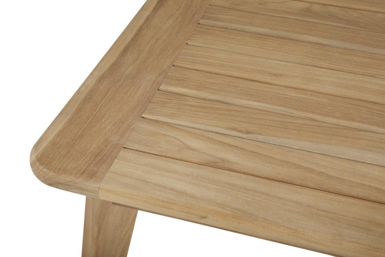Brafab Esstisch Lilja aus Teakholz 240x100 cm, Geeignet für 6-8 Personen