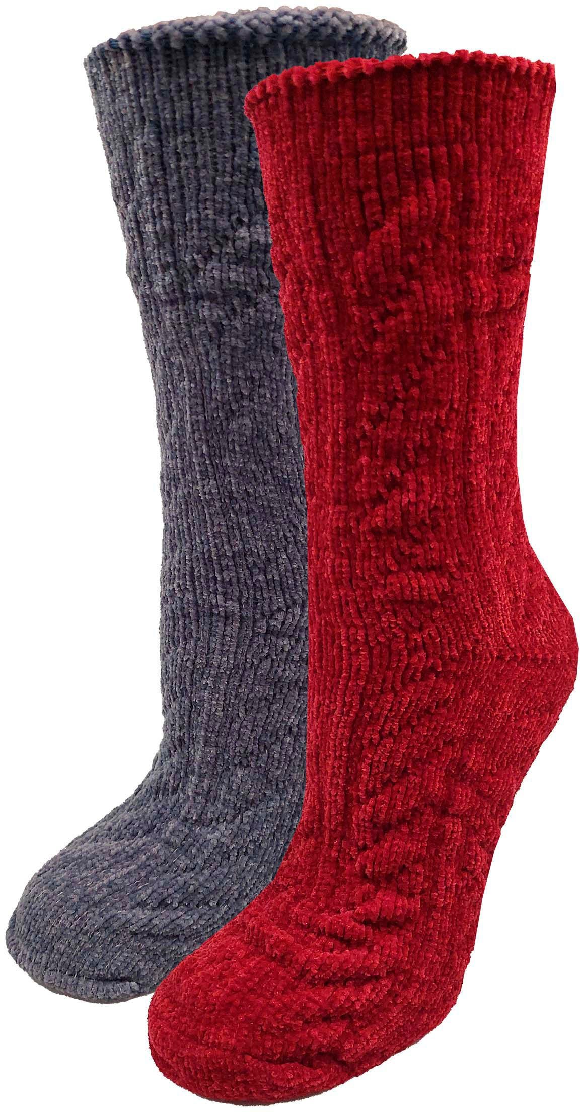 Capelli New York Kuschelsocken (Set, 2-Paar) Mit Zopfmuster