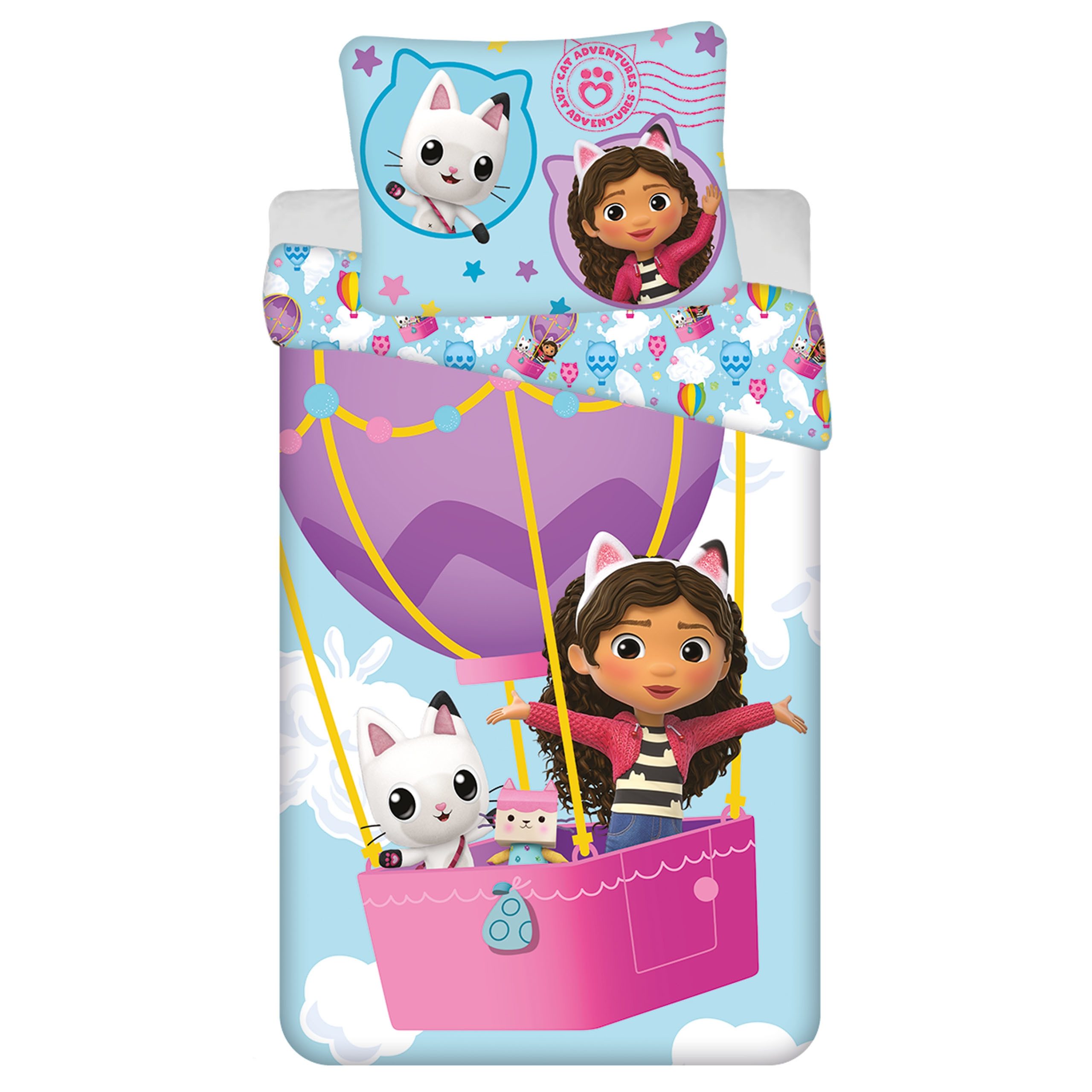 Sarcia.eu Kinderbettwäsche Gabby's Dollhouse Doppelseitige Kinderbettwäsche günstig online kaufen