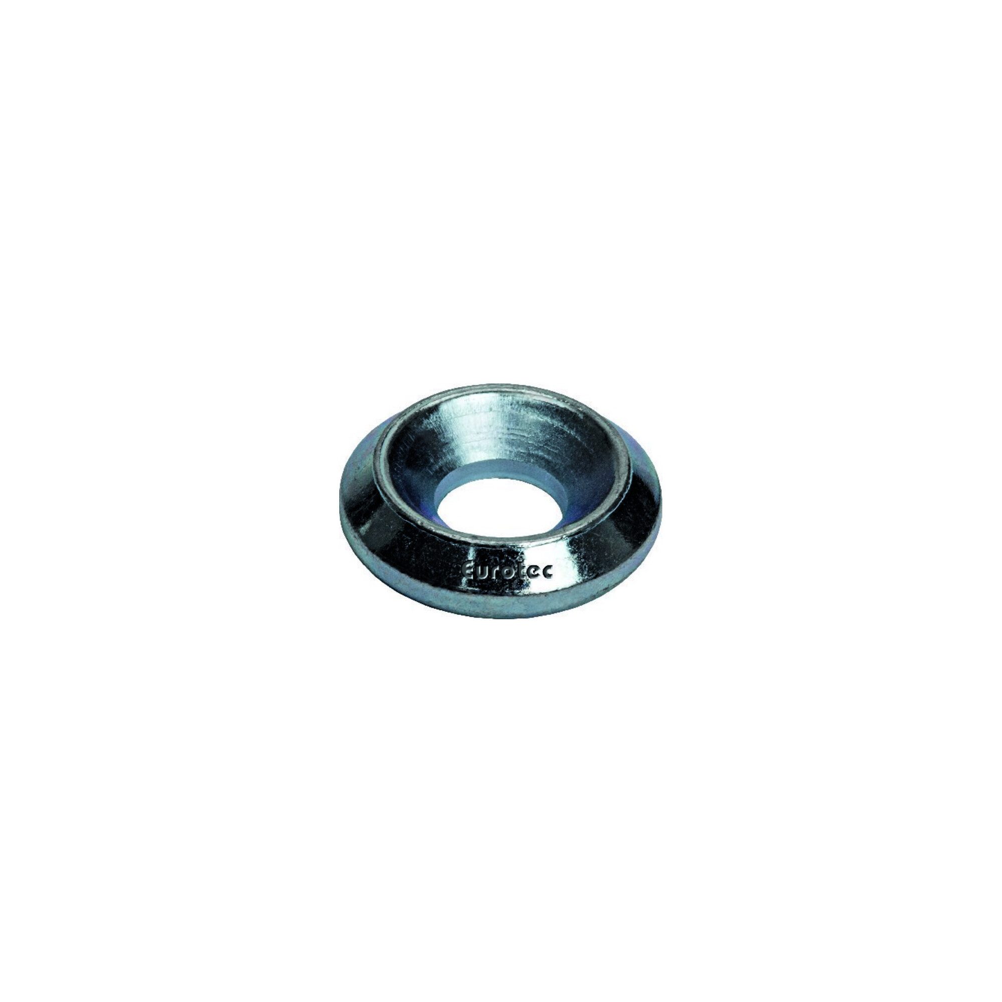 Eurotec Unterlegscheibe Eurotec Rosette Senkscheibe blau, Durchmesser 5,0 100 Stk