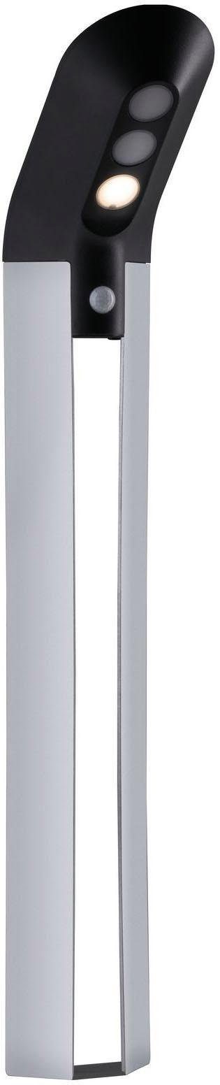 Paulmann LED Pollerleuchte Soley, Memoryfunktion, mehrere Helligkeitsstufen, LED fest integriert, Warmweiß, LED-Modul