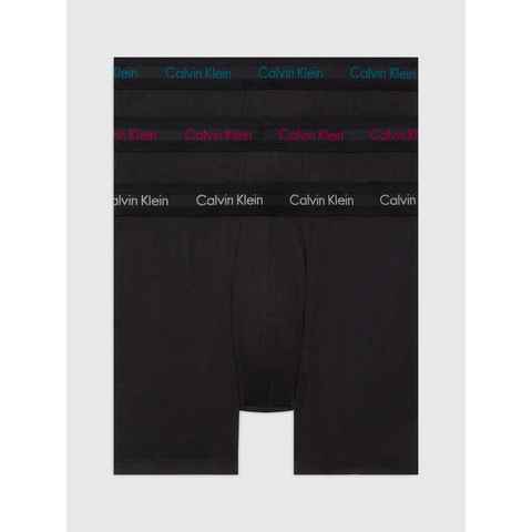 Calvin Klein Underwear Boxershorts BOXER BRIEF 3PK (Packung, 3-St., 3er-Pack) mit Logo-Elastikbund