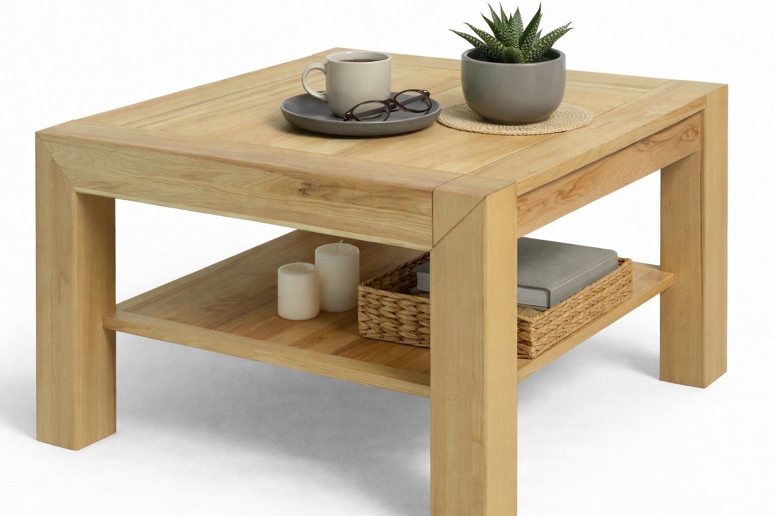 bv-vertrieb Couchtisch Sofatisch Wohnzimmertisch Kernbuche Couchtisch