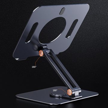 Orbeet Laptoptisch Laptop Tablet iPad Ständer Faltbare 360° Drehung Desktop Halterung