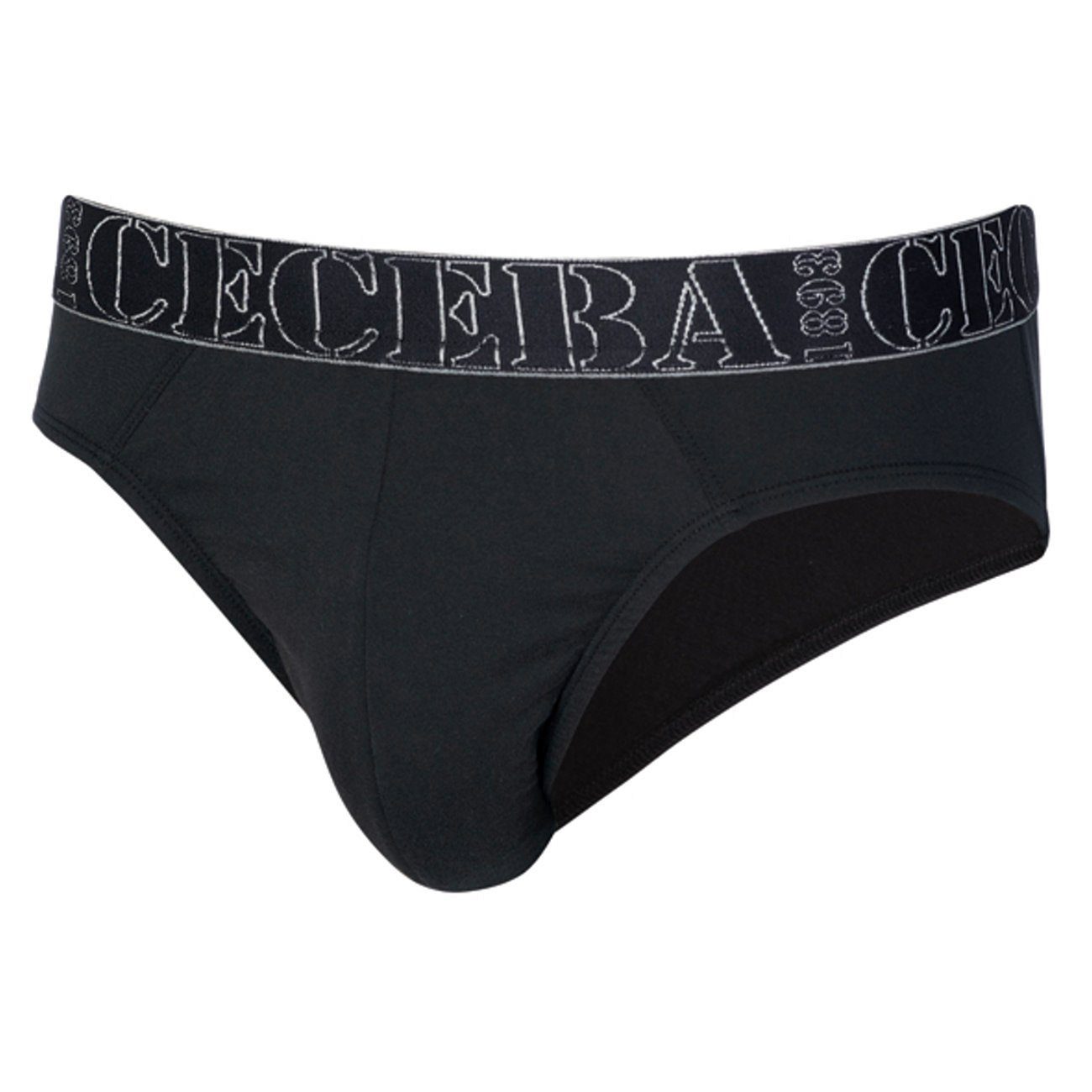 CECEBA Slip Herren Slip (1-St) Logo Schriftzug am Bund