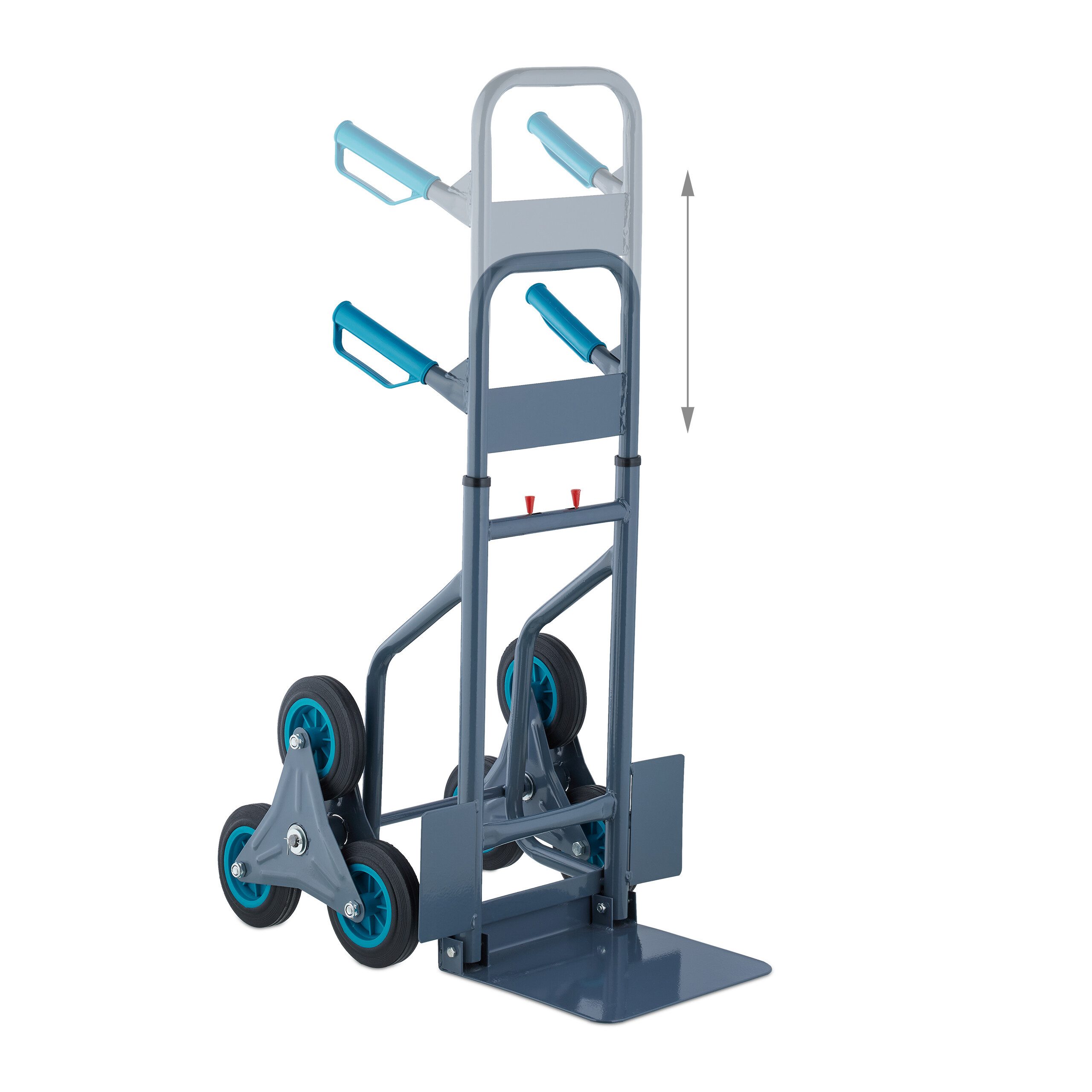 relaxdays stair hand truck 200 kg, (1 piece)