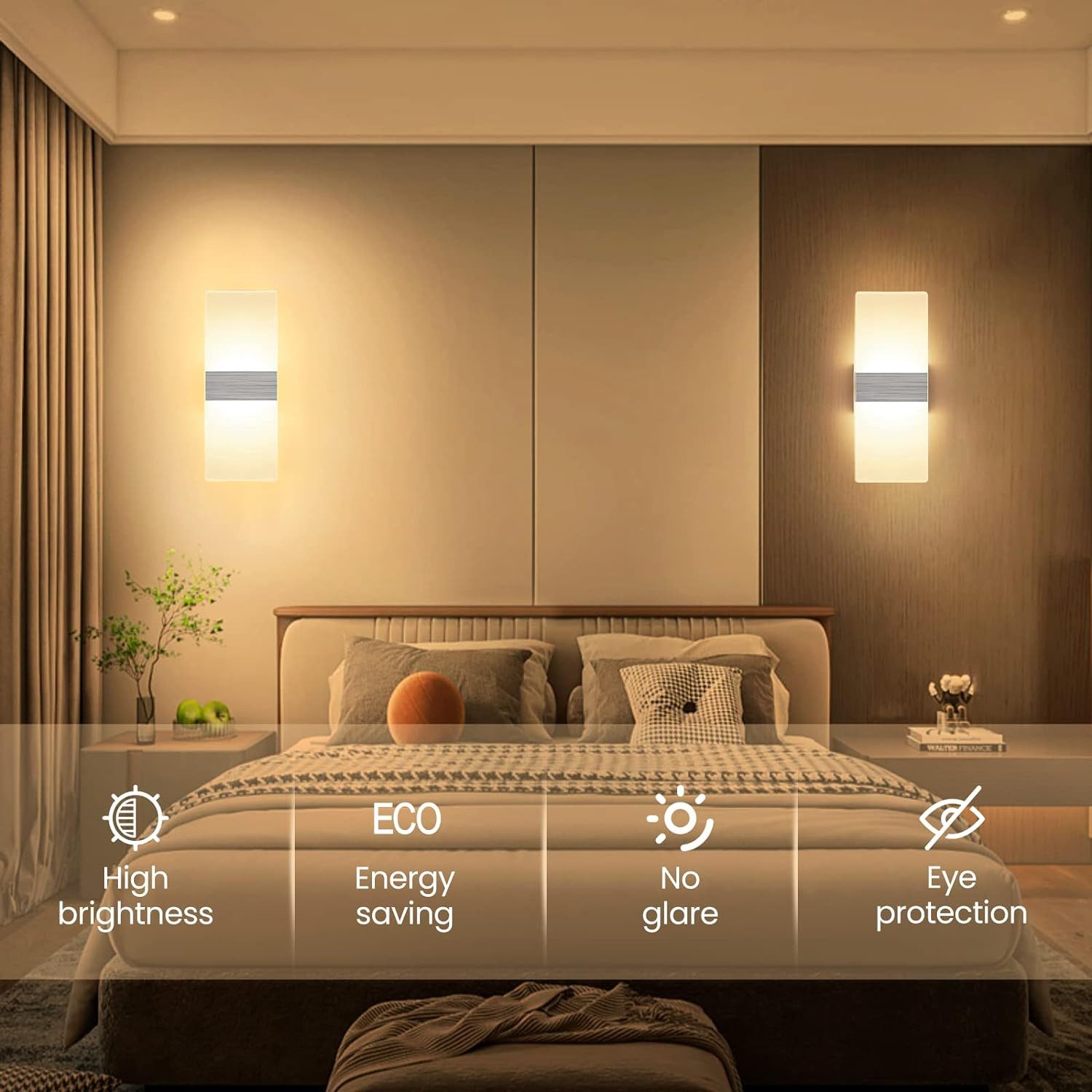 ZREE LED Wandleuchte Wandleuchte LED Innen günstig online kaufen