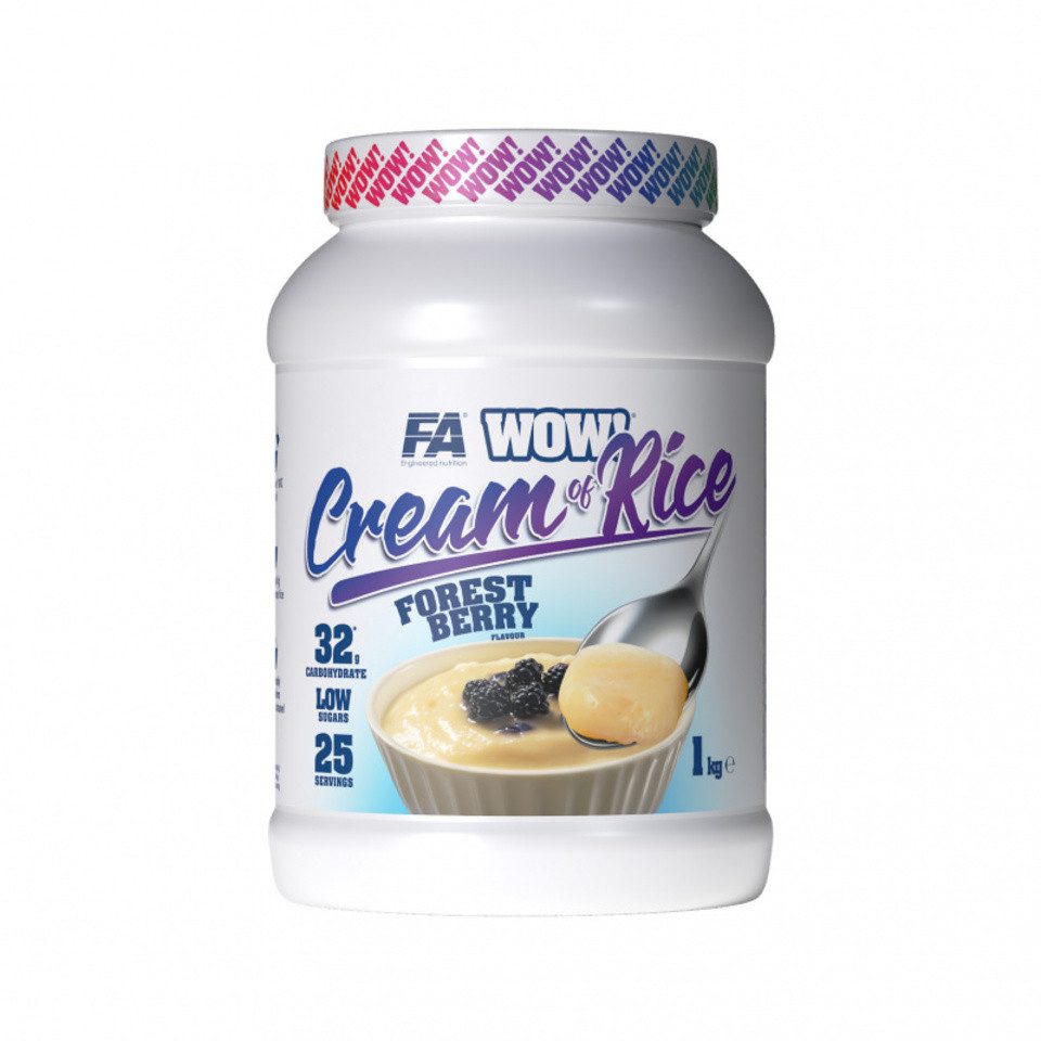 Fitness Authority FA® WOW! CREAM OF RICE 1kg Reispudding Pulver