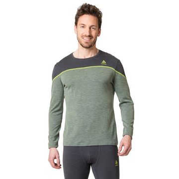 Odlo Funktionsunterhemd Langärmeliger Revelstoke Performance Wool Warm Base Layer