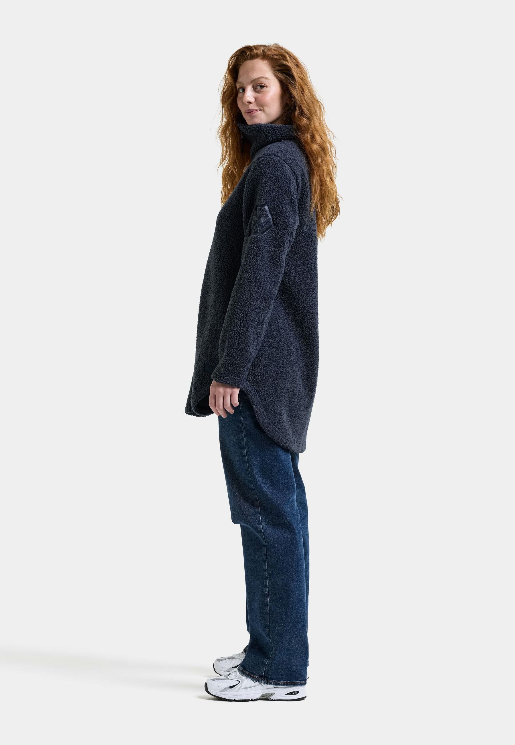 Didriksons Fleecejacke Damen Pile Teddy UMI mit Taschen – Bild 3 von 5