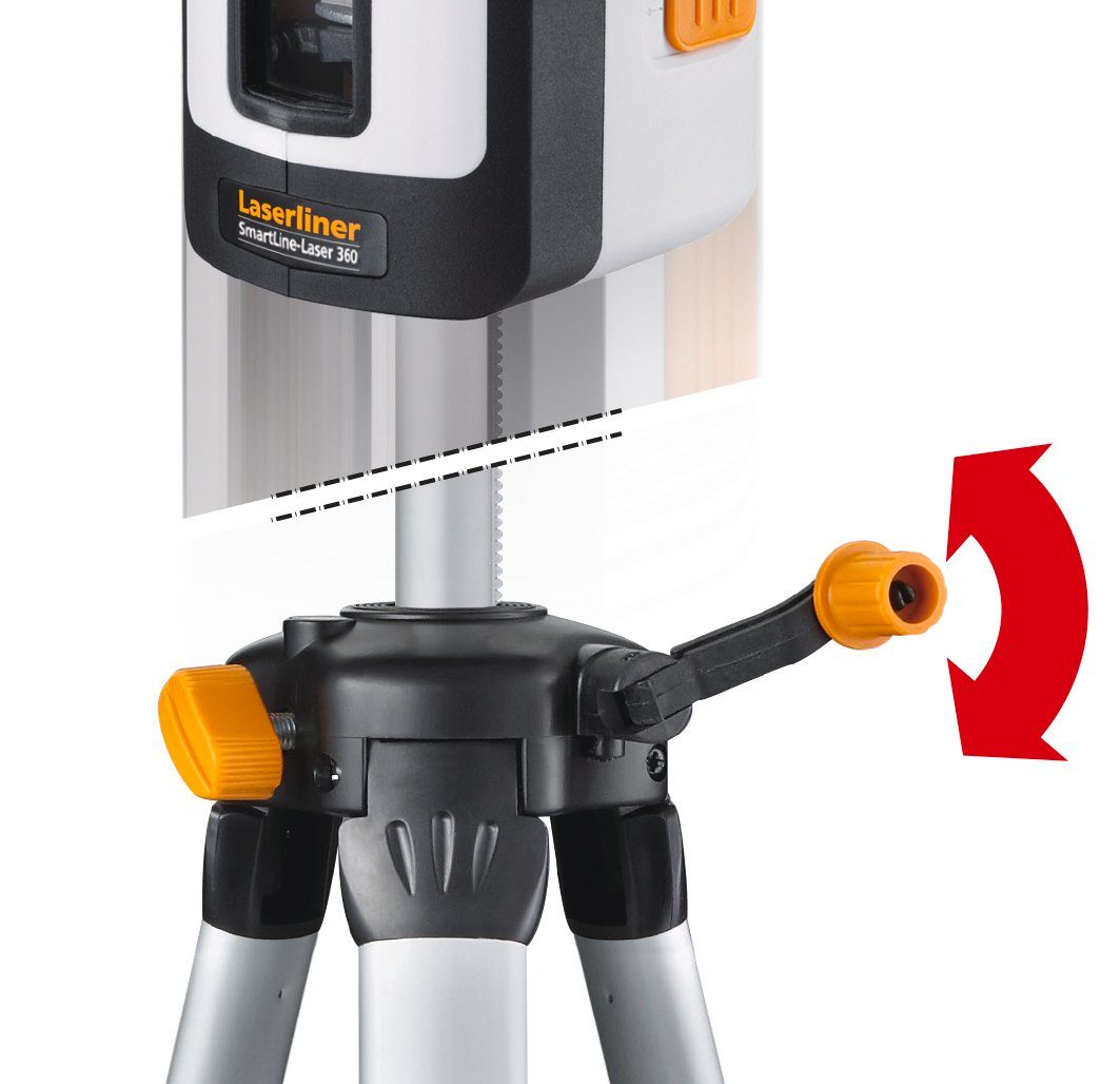 LASERLINER Linienlaser Umarex Laserliner 360Â°-Linienlaser SmartLine-Laser 360Â° Set