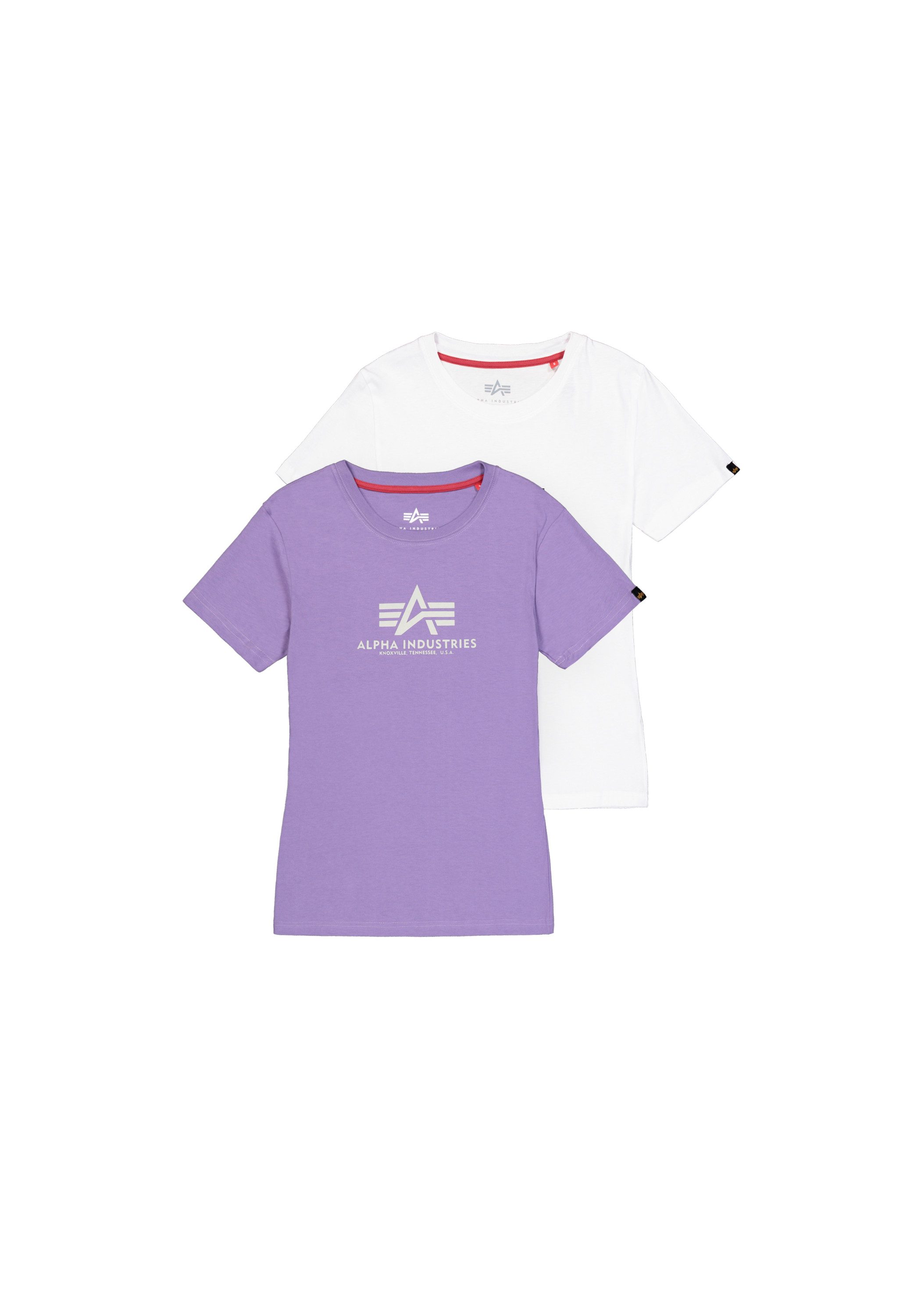 Alpha Industries T-Shirt New Basic T-Shirt BL 2 Pack W