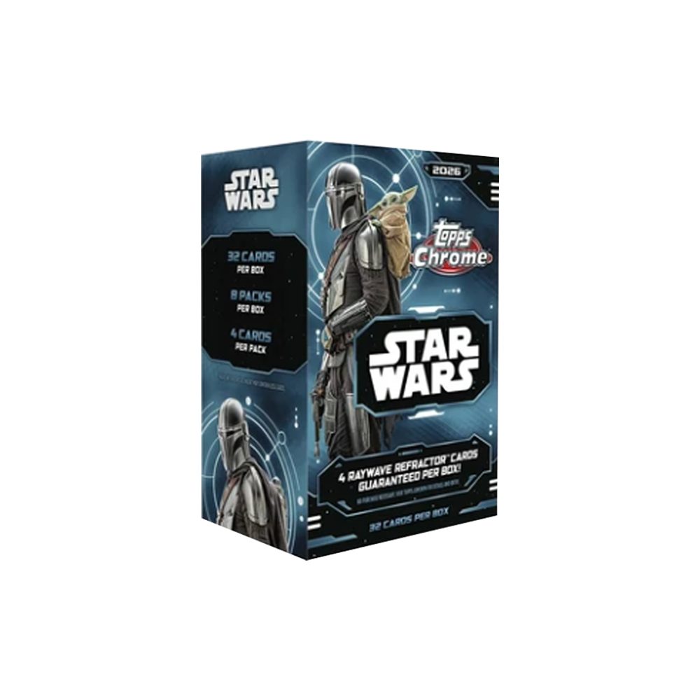 Topps Sammelkarte 2026 Topps Chrome Star Wars Value Box Englisch