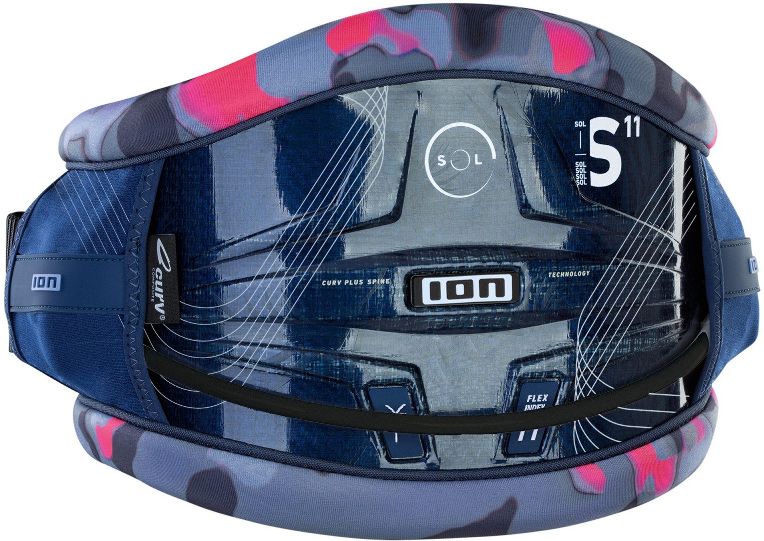 ION Kite Trapez ION SOL CURV Trapez 2023 capsule pink