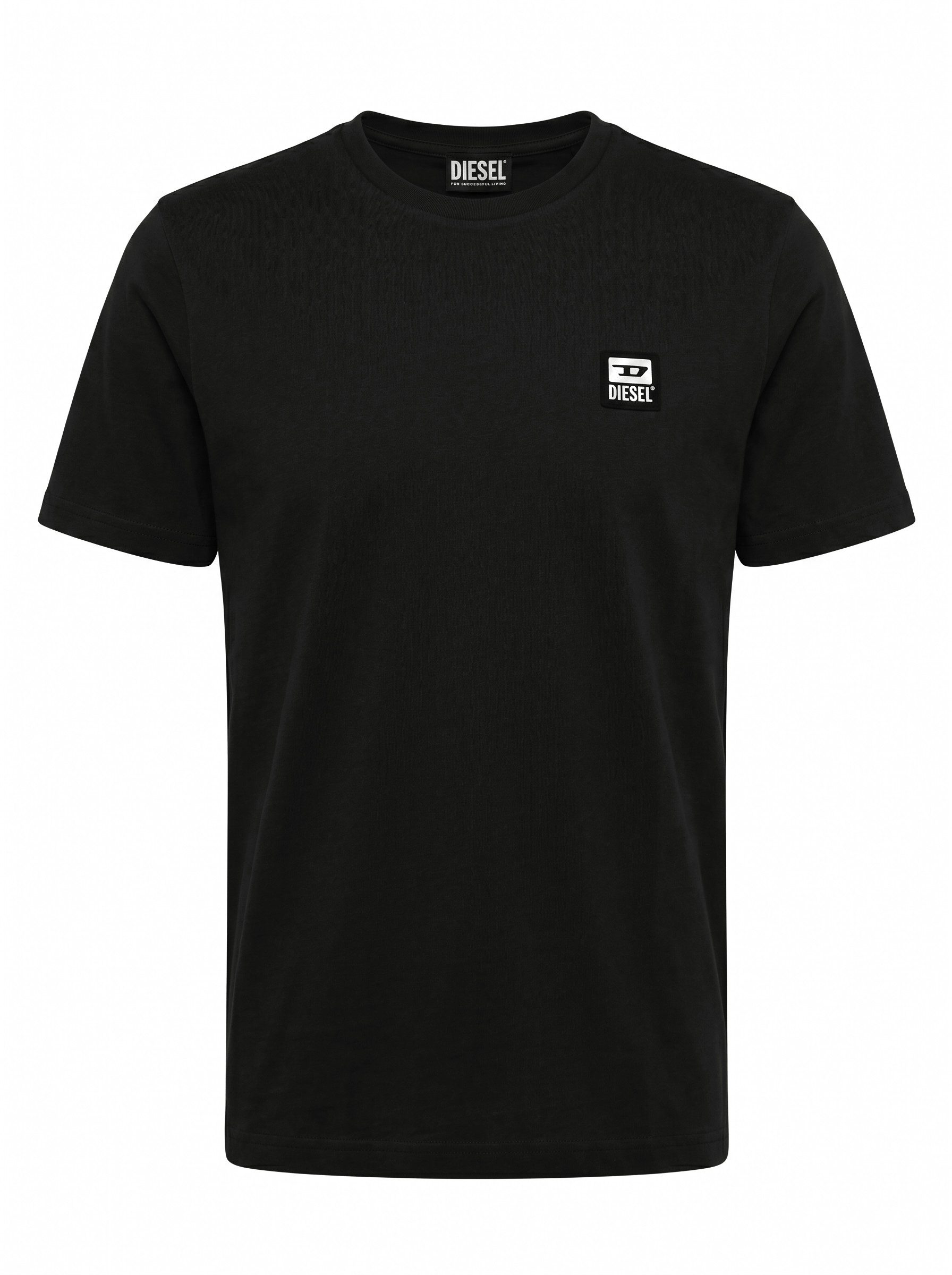 Diesel Rundhalsshirt Regular Fit Logo Shirt - T-JUST-K30