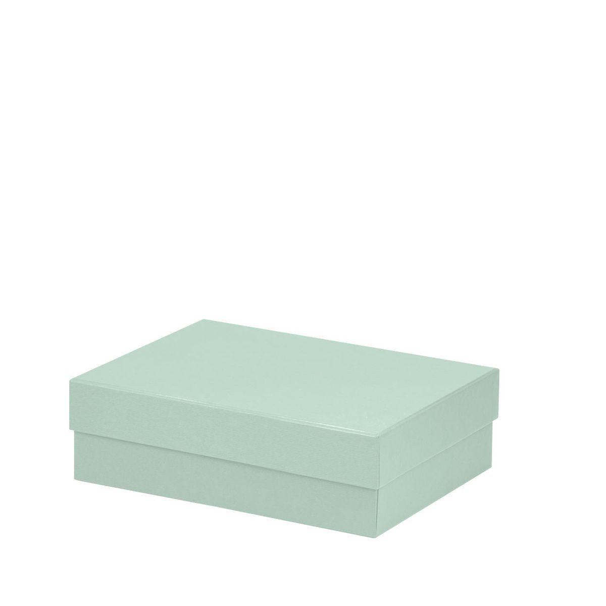 Rössler Geschenkbox RÖSSLER Kartonage Boxline mint 20x26x8cm
