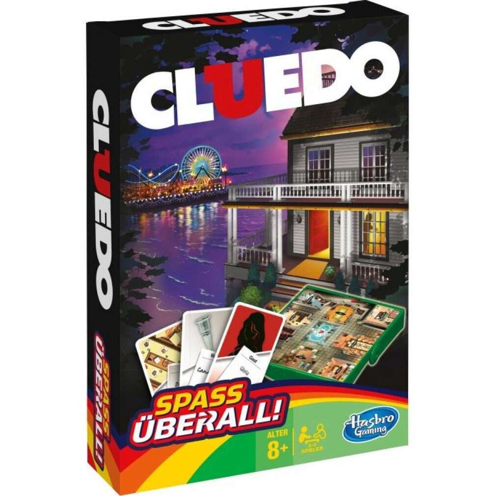Hasbro Spiel, Cluedo Kompakt