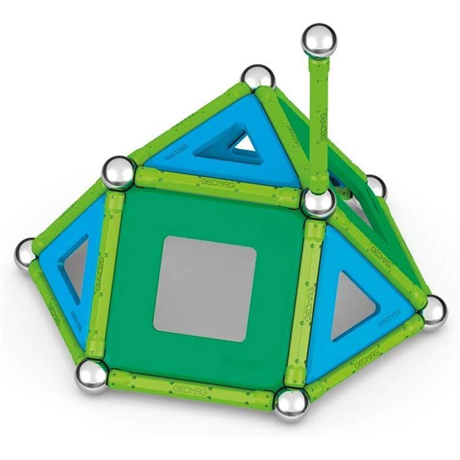 Geomag™ 471 CLASSIC PANELS 471 GREEN Line - 52pcs Magnetspielbausteine
