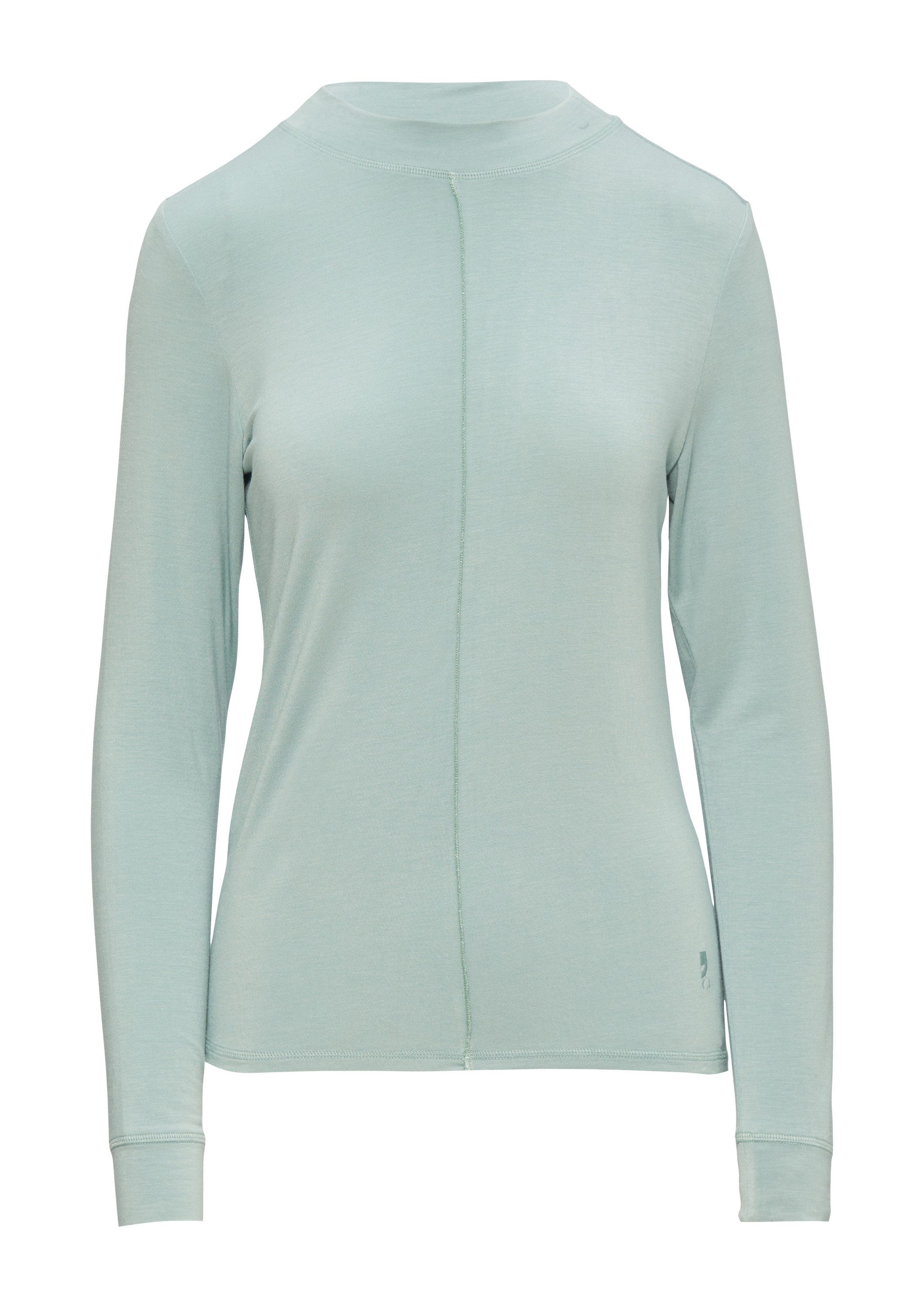 comma Langarmshirt T-Shirt Langarmshirt mit Nahtdetail günstig online kaufen