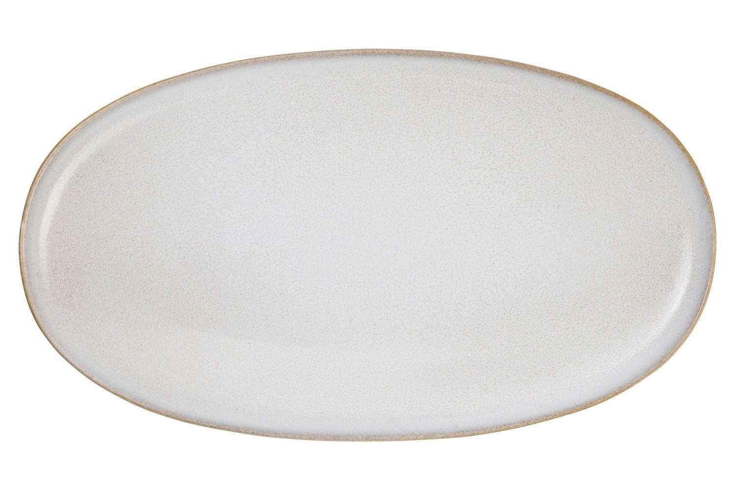 ASA SELECTION Тарілки SAISONS, Servierplatte, Sandfarben, 29 x 16 cm, (1 St), Steinzeug, oval