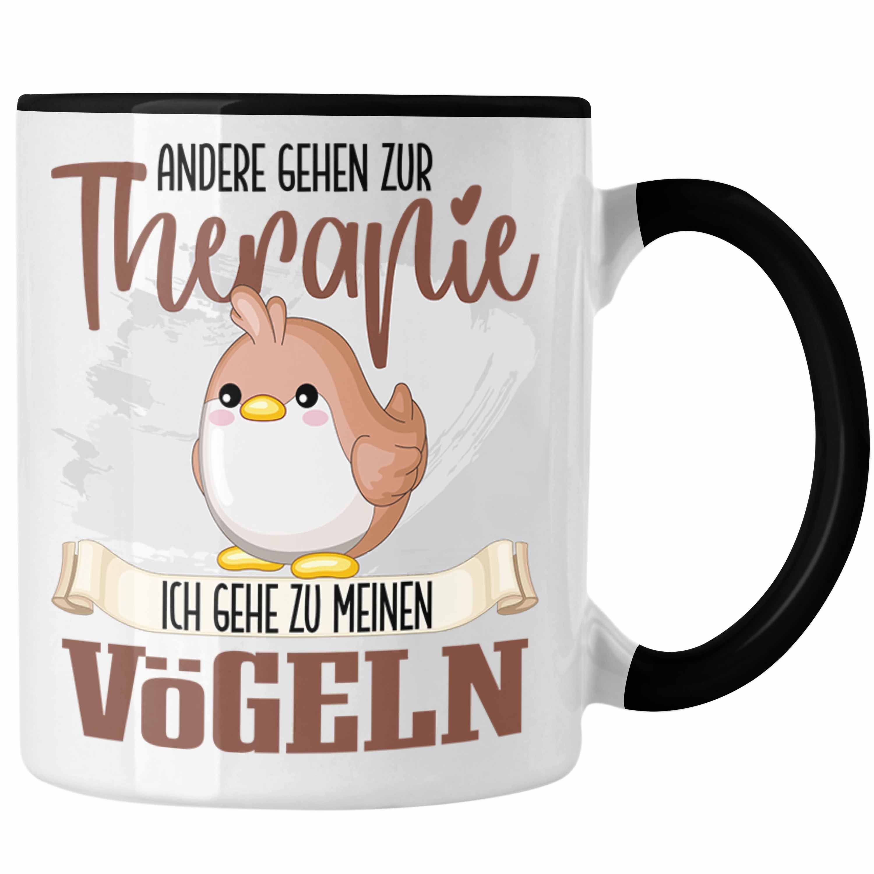 Schwarz Tasse Spruch Besitzer Züchter Vogel Lustiger Vogel Trendation Tasse Liebha Geschenkidee