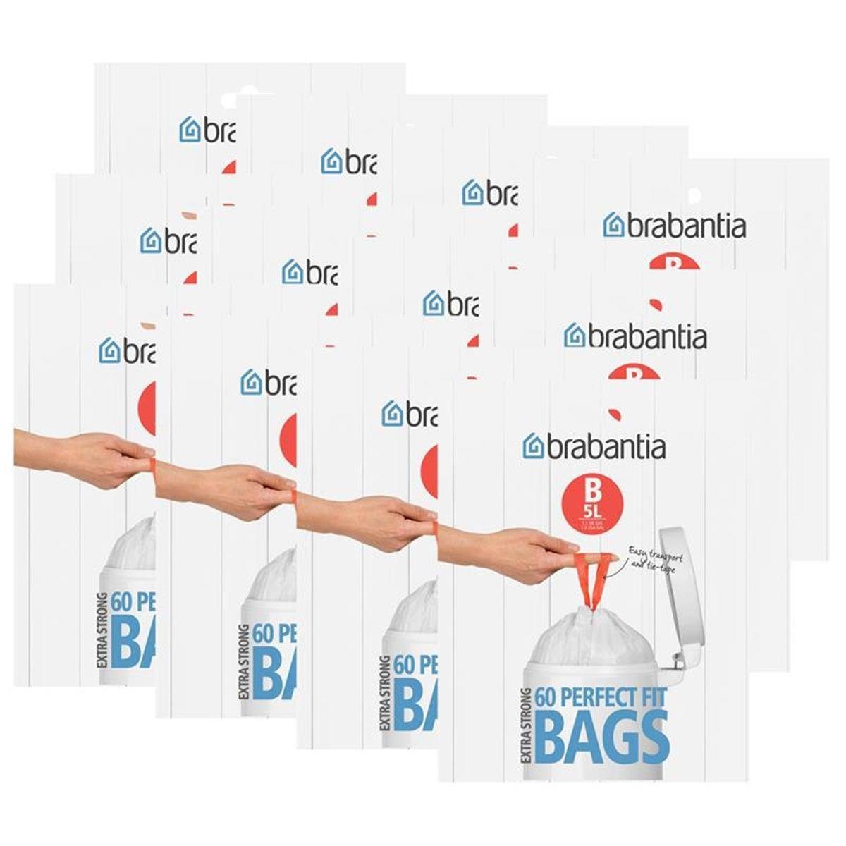 Brabantia PerfectFit Müllbeutel 50-60L (H) 40 Beutel Mülleimerbeutel (1er Pack) Ab 14,26