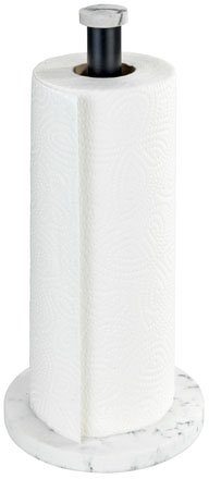 WENKO Küchenrollenhalter Modell Marmor, freistehender Papierrollenhalter günstig online kaufen