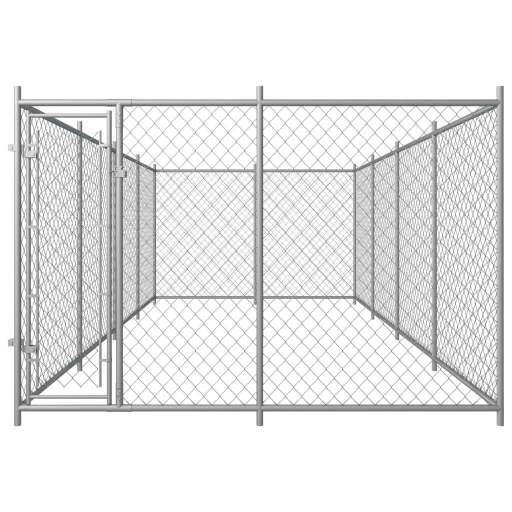 vidaXL Hundezwinger, Outdoor-Hundekäfig 8x4x2 m