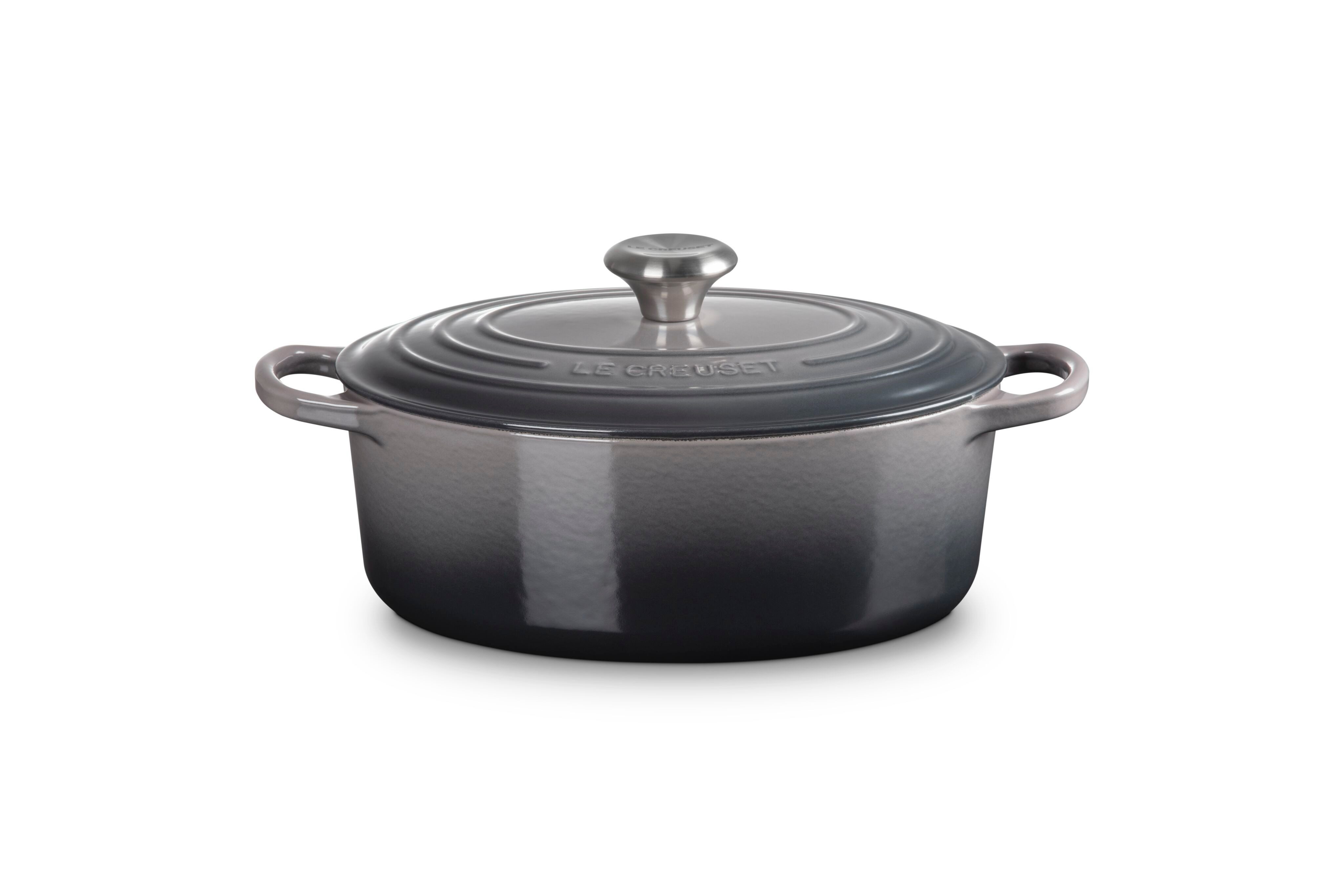 LE CREUSET Bräter Gusseisen-Bräter mit Deckel, Oval