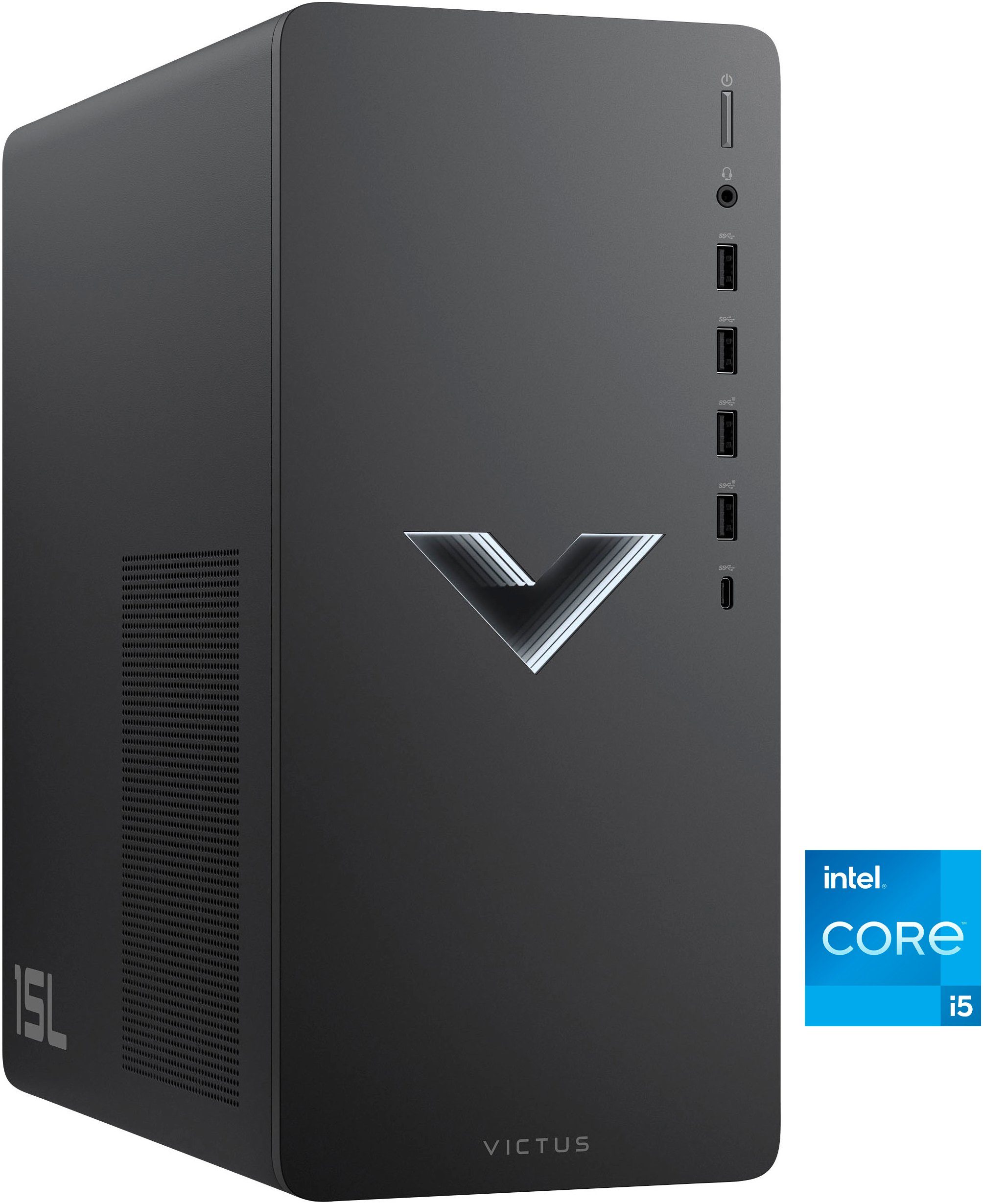 HP TG02-2216ng Gaming-PC (Intel Core i5 14400F, GeForce RTX 4060 Ti, 32 GB RAM, 512 GB SSD, Luftkühlung)