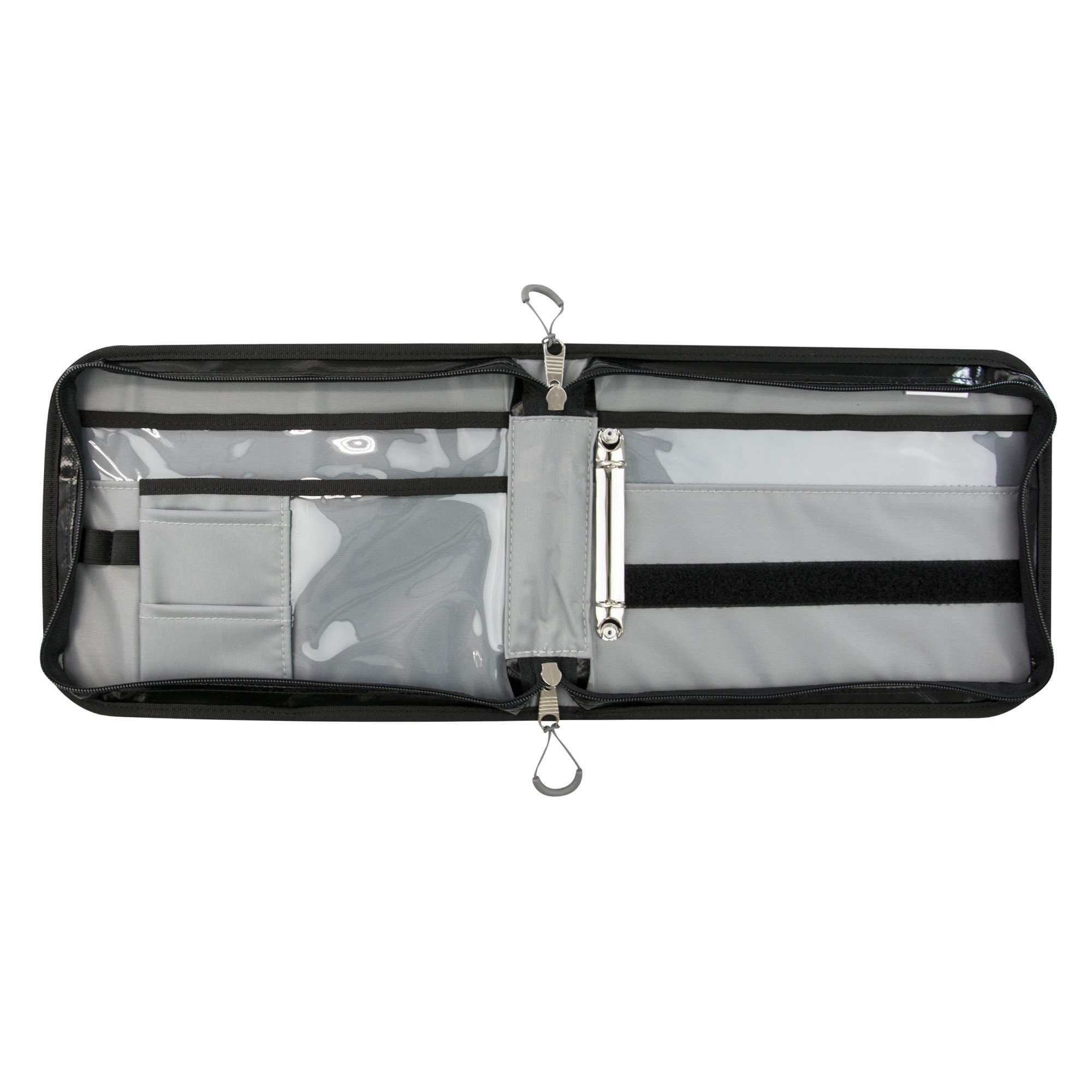 HUM Schwarz A5 DIN Plane AEROcase Multi-Organizer ORGAbag Arzttasche -