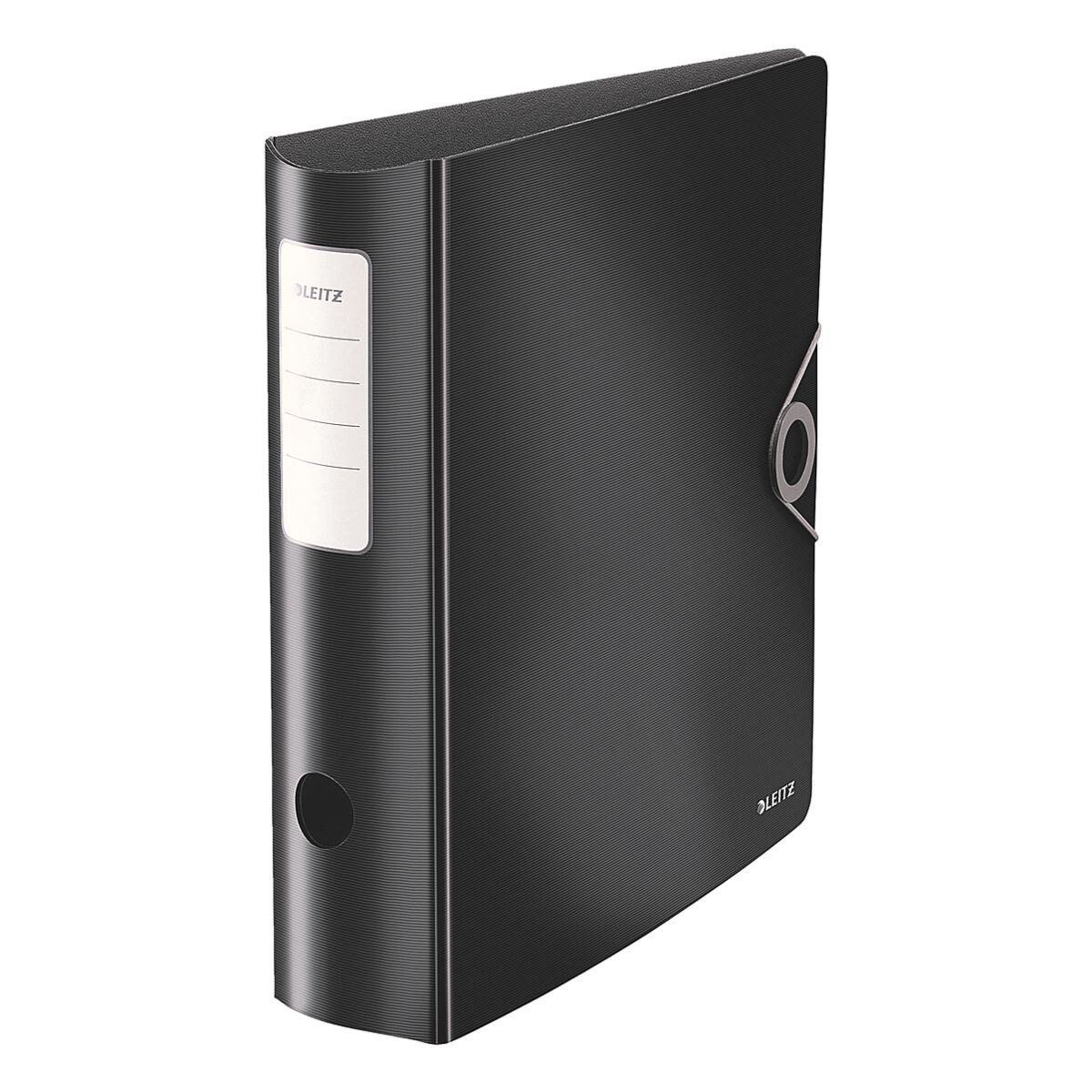LEITZ Aktenordner 180° Active Solid 1047, Ordner breit, aufgeklebtes Rückenschild