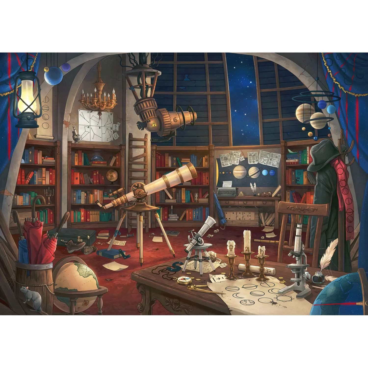 Ravensburger Puzzle Erwachsenenpuzzle 759 Teile - Sternwarte, 759 Puzzleteile