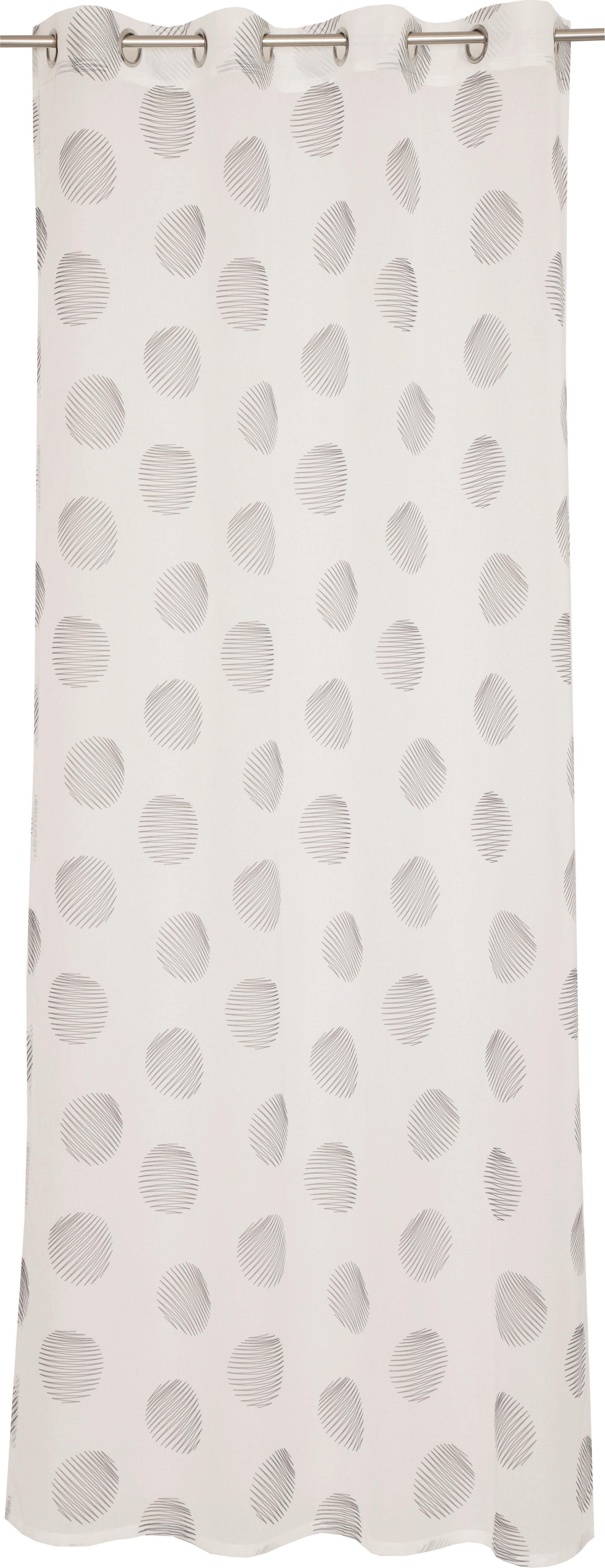Esprit Ösenschal   ¦ weiß ¦ Synthetik ¦ Maße (cm): B: 140 H: 0,5 Gardinen & günstig online kaufen