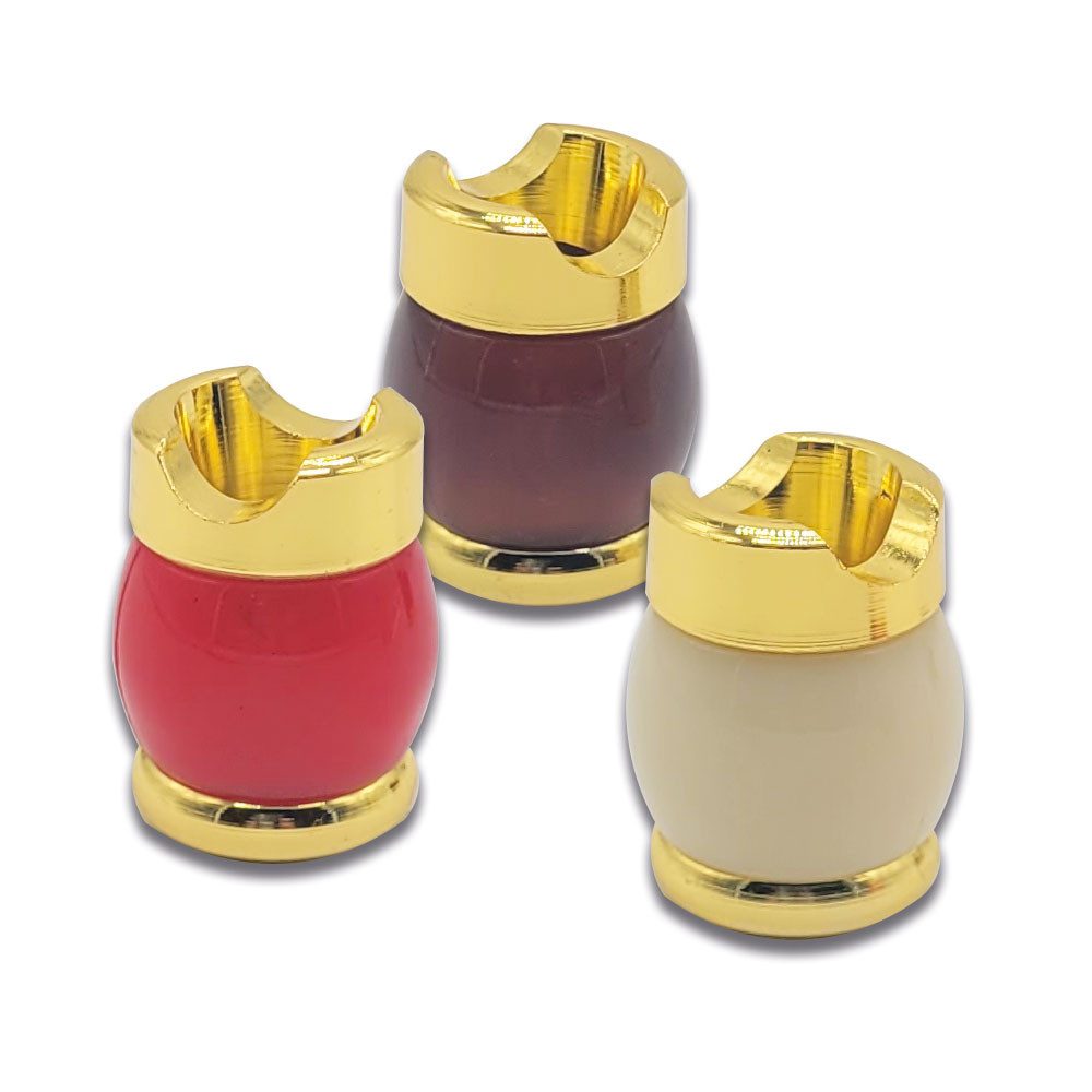 Coumo Aschenbecher 3x Gluttöter, Edler bunter Mix Glutkiller Glutlöscher für Aschenbecher