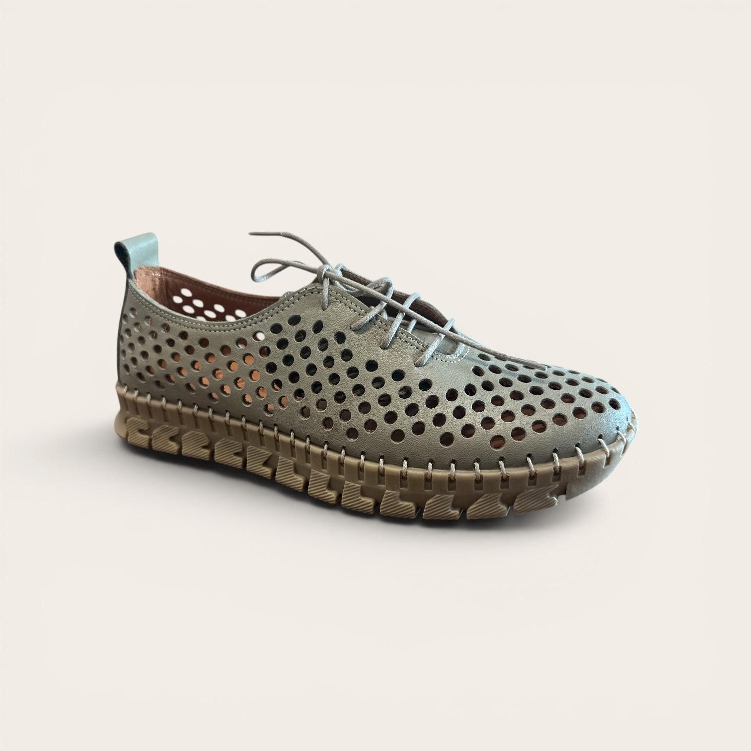Begoria Aero - Leichte Schnürschuhe aus weichem Leder Sneaker