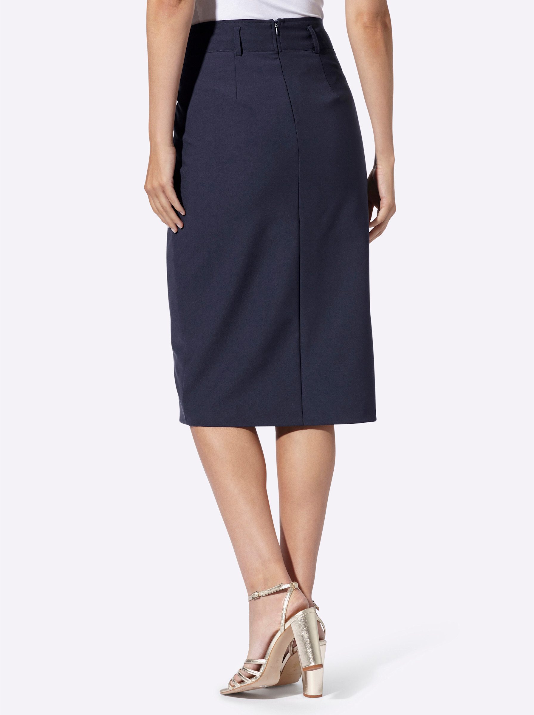 heine A-Linien-Rock Bleistiftrock