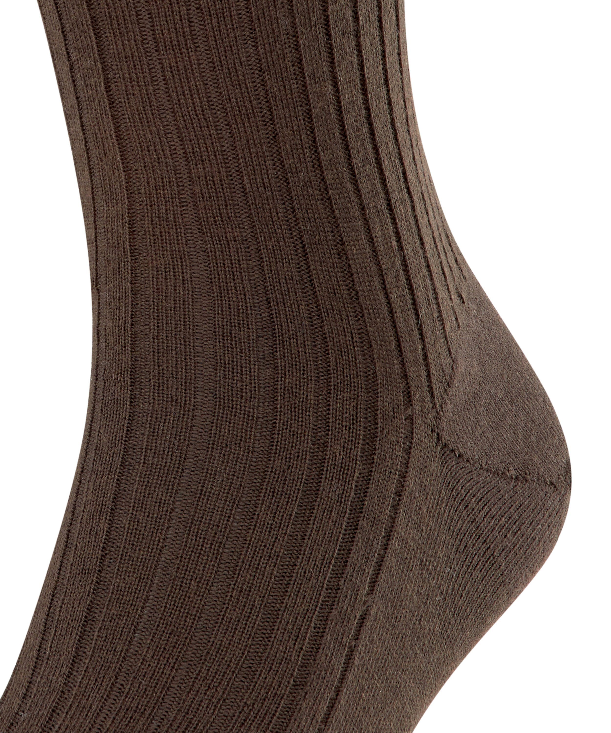 FALKE Socken Bristol Pure (5930) brown (1-Paar)