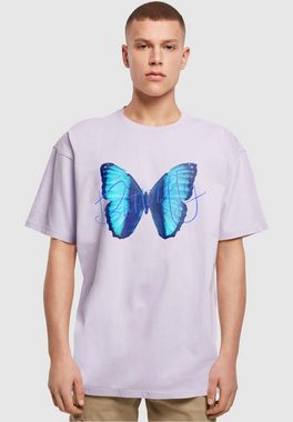 Merchcode T-Shirt Merchcode Herren Butterfly Blue Heavy Oversized Tee (1-tlg)