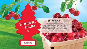 Wunder-Baum Luftreiniger Kirsche 3er Duftbäumchen Wunderbaum 3 Set Lufterfrischer Cherry