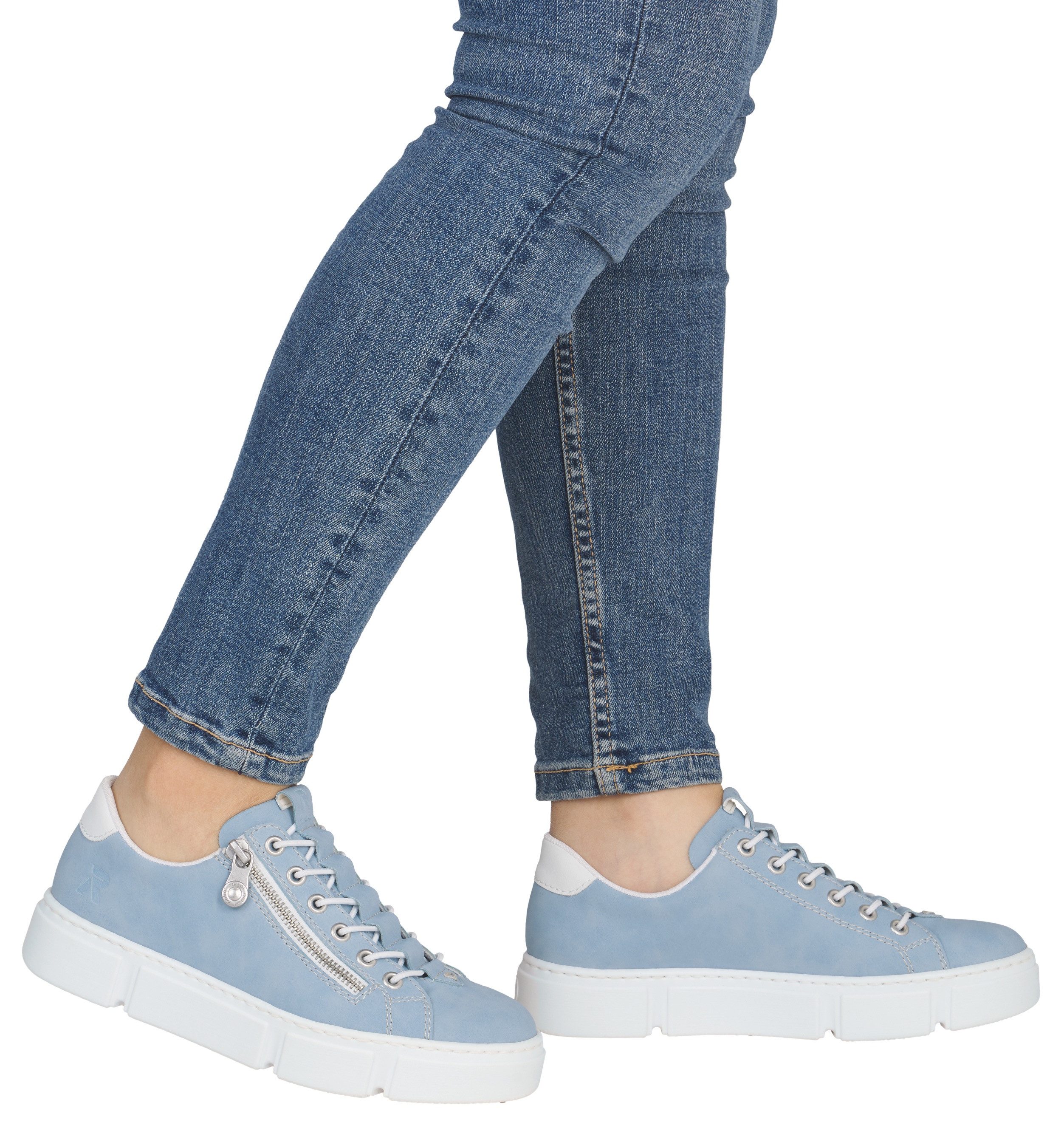 Rieker Slip-On Sneaker mit Reißverschluss außen, günstig online kaufen